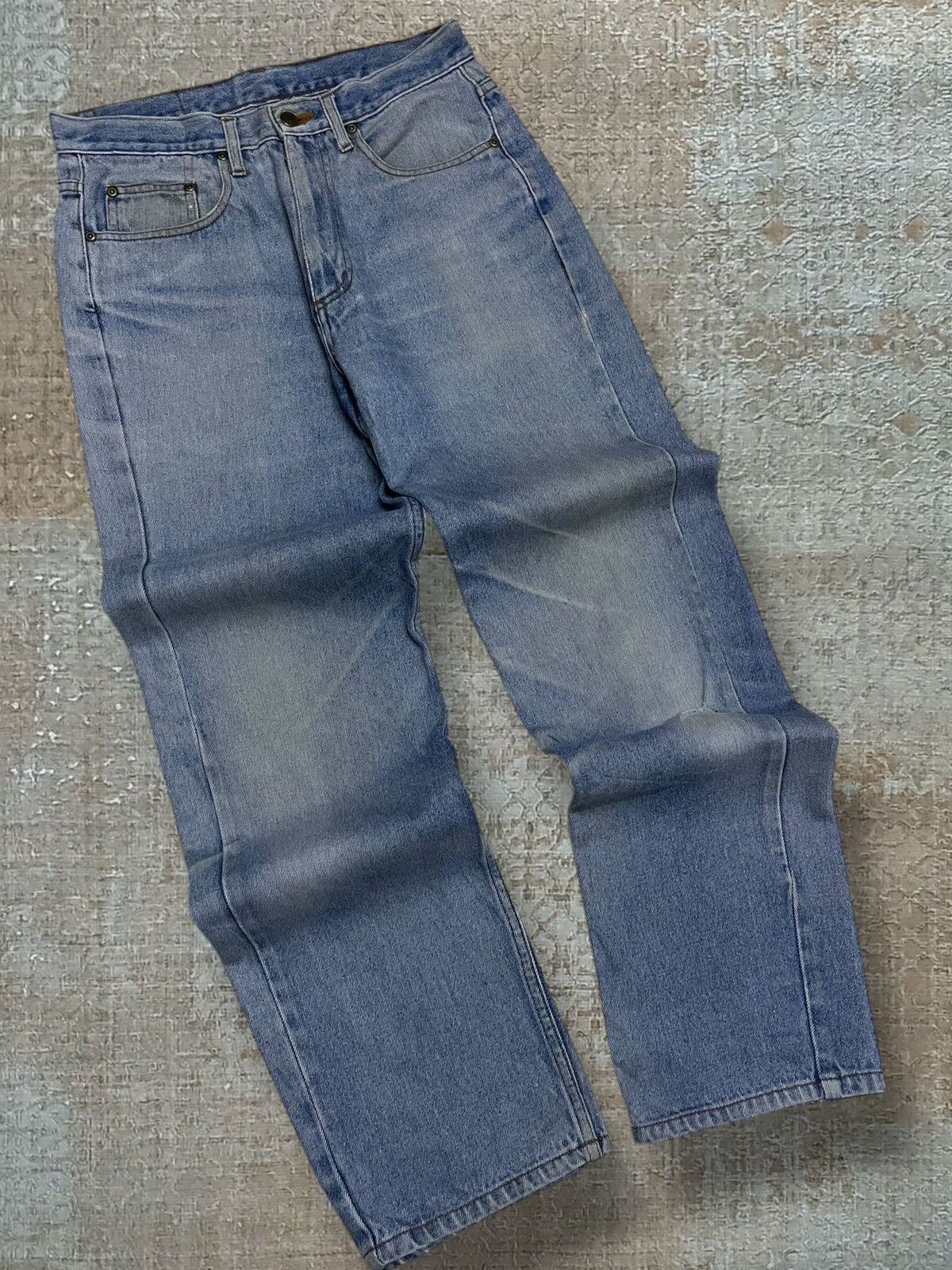 Levi's Vintage Clothing Vintage 1990s Designer Japan 07 Classic Blue Denim Style Size US 30 / EU 46 - 2 Thumbnail