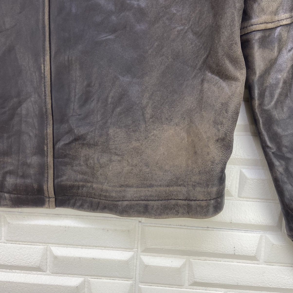 Beams Plus Rare🔥Beams Goatskin Leather Multi Zipper Jacket Size US S / EU 44-46 / 1 - 14 Thumbnail