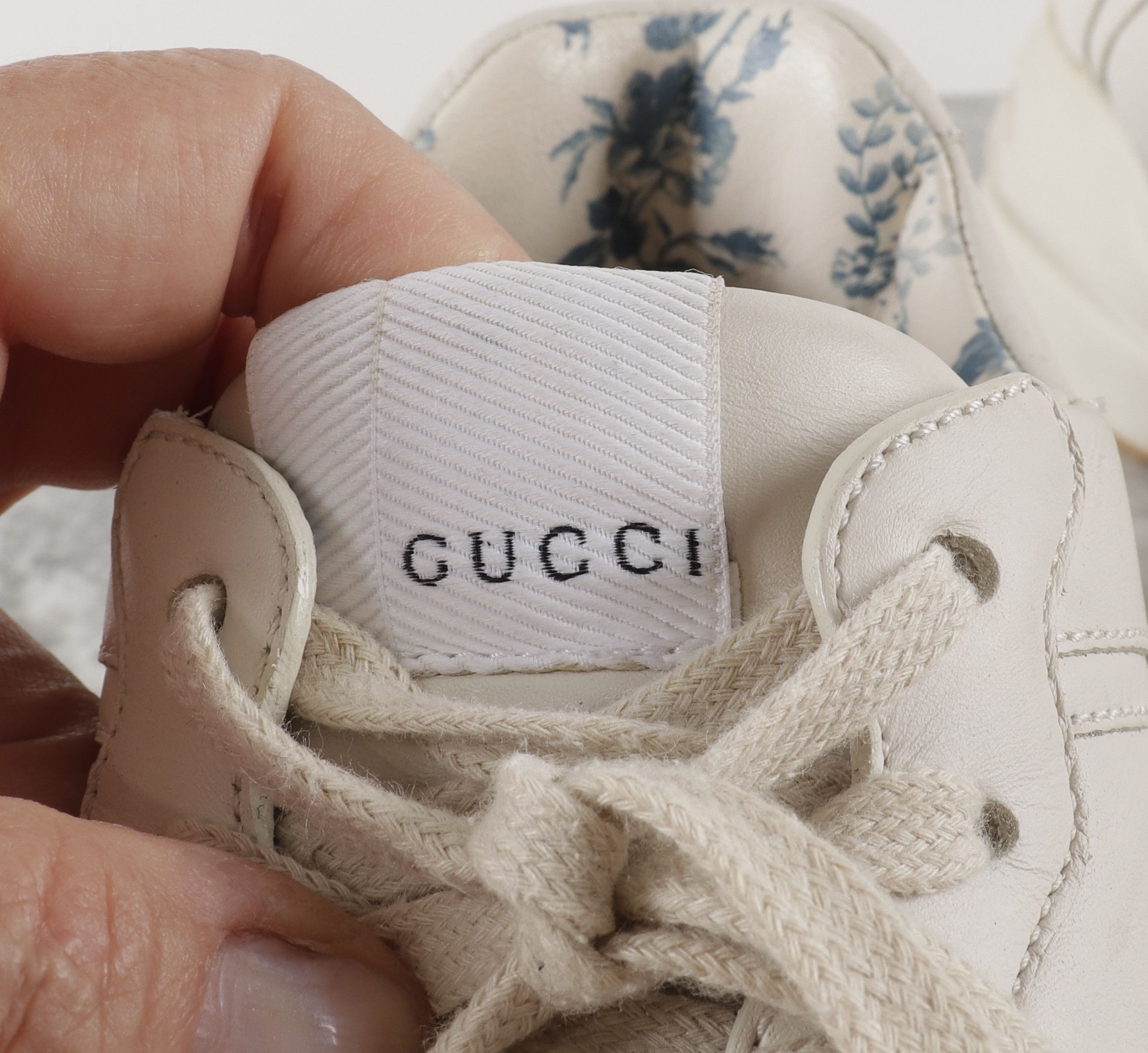 Gucci Gucci Rhyton Leather Ivory Sneakers Size US 9.5 / IT 39.5 - 5 Thumbnail