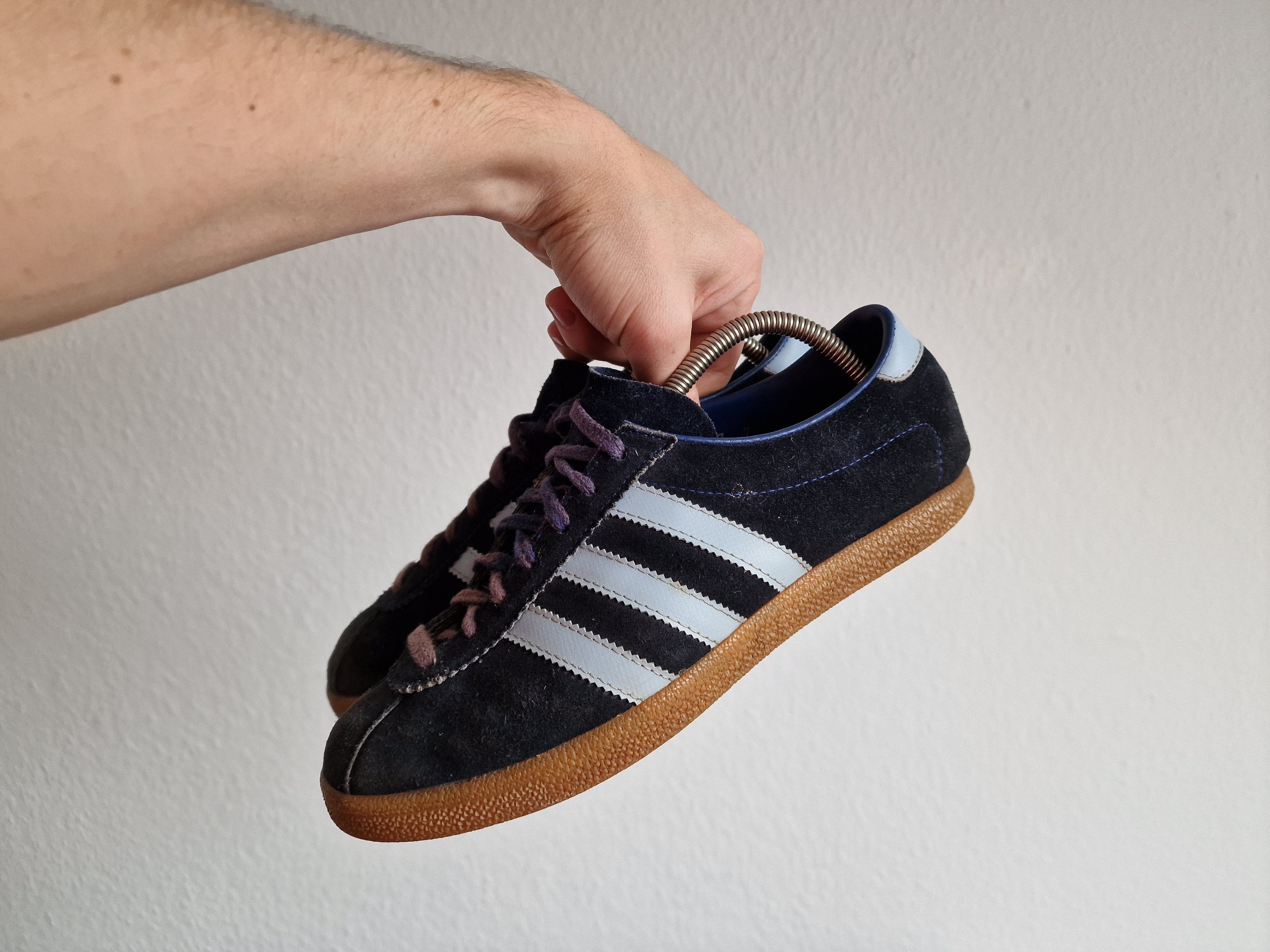 Adidas ADIDAS BERLIN Yugoslavia 3157 Navy Blue Vintage OG 70s 80s Size US 8 / EU 41 - 21 Thumbnail