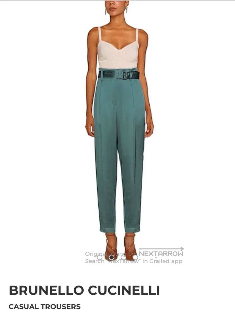 Brunello Cucinelli Brunello Cucinelli Ladies Casual Long Pants Size 24" / US 00 / IT 34 - 1 Thumbnail