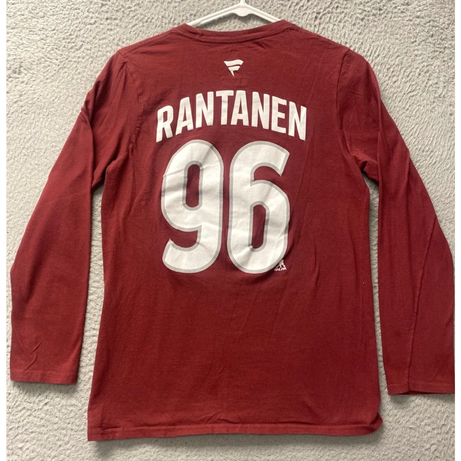 Vintage VINTAGE Fanatics Avalanche Tshirt Long Sleeve Crew Neck Maroon S Men Logo 107-8 Hockey Size US S / EU 44-46 / 1 - 7 Thumbnail