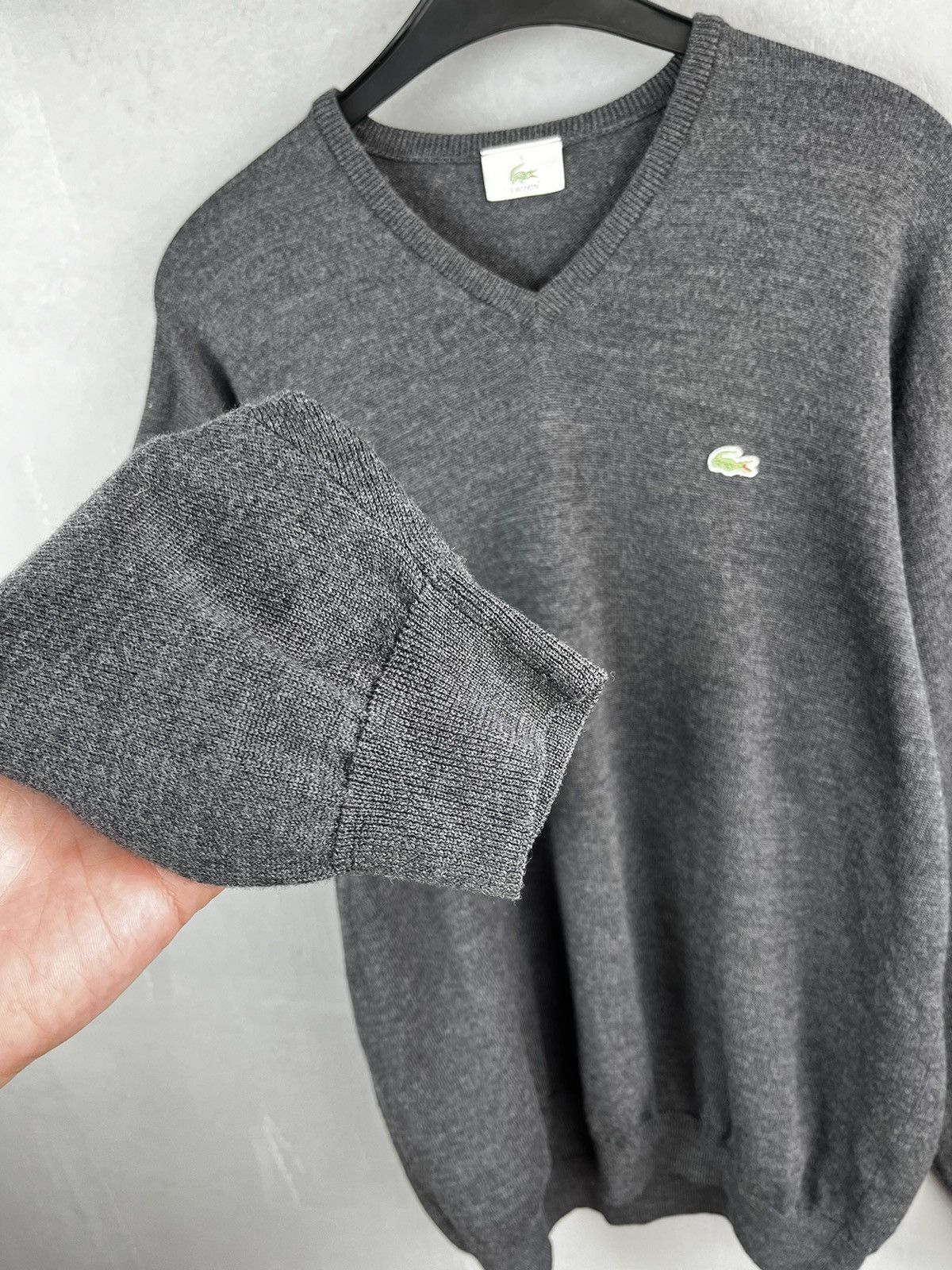 Lacoste × Vintage Lacoste pullover sweater Size US XL / EU 56 / 4 - 6 Thumbnail