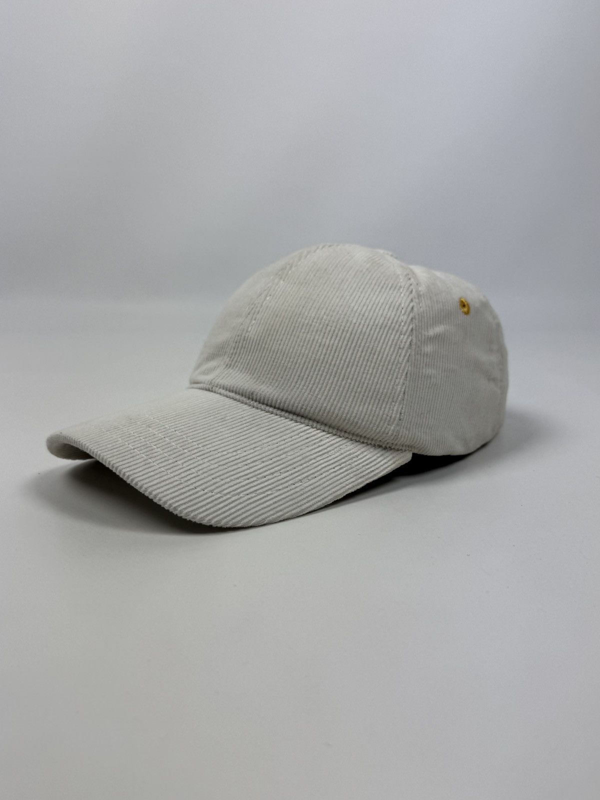 Universal Works Universal Works Corduroy Old White Basic Cap Size ONE SIZE - 4 Thumbnail