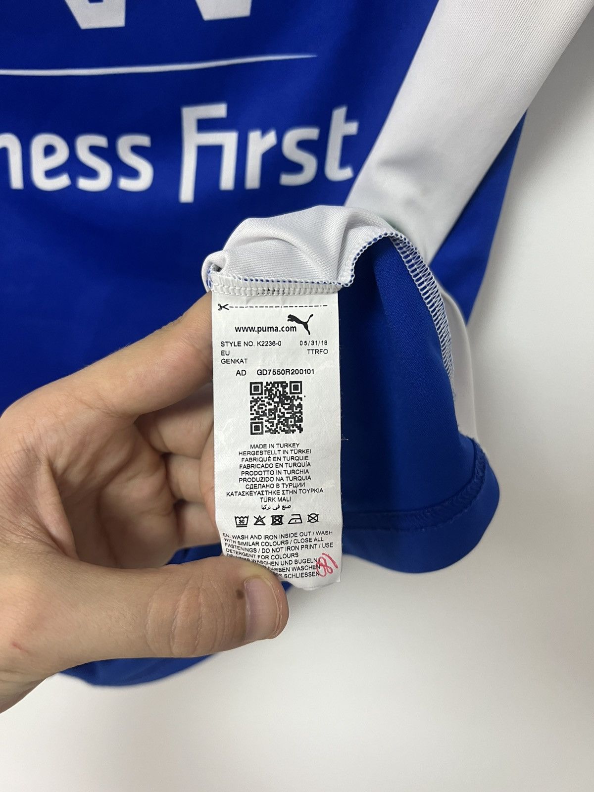 Puma × Vintage Wigan Athletic 2018/19 Home Jersey Puma Football Shirt sz L Size US L / EU 52-54 / 3 - 21 Thumbnail
