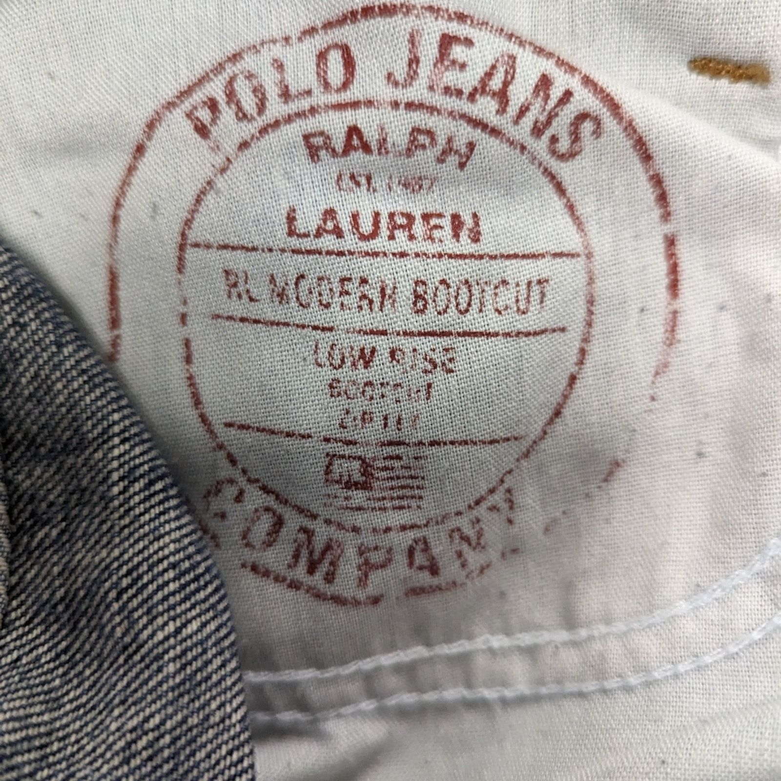 Polo Ralph Lauren Polo Ralph Lauren Boot Cut Low Rise Jeans / 4 x 32 Size 32" / US 10 / IT 46 - 4 Thumbnail
