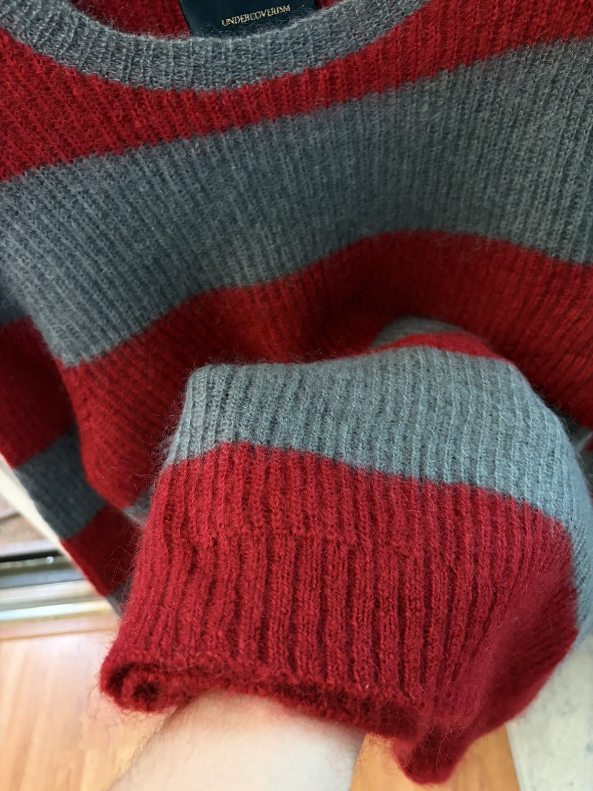 Undercover AW14 Striped Mohair Freddy Krueger Knit Size US M / EU 48-50 / 2 - 4 Thumbnail