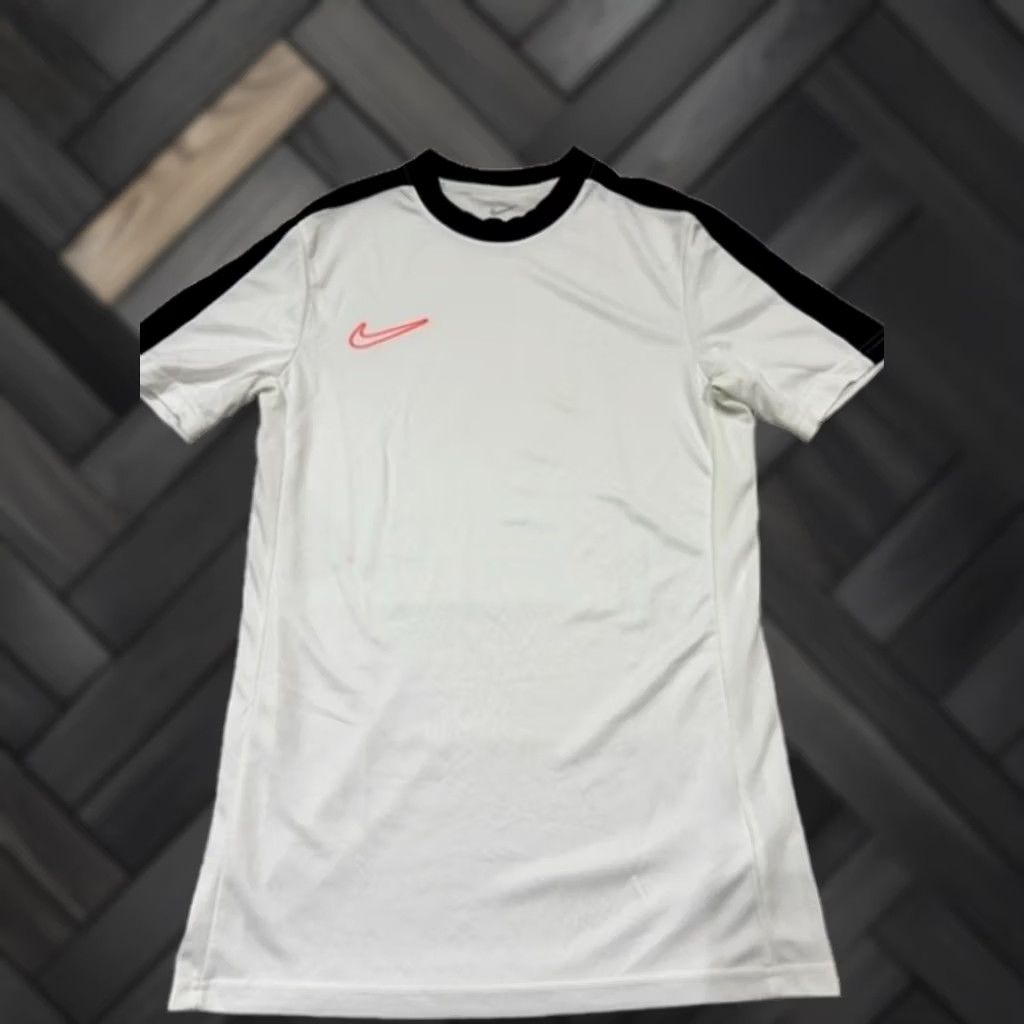 Nike Nike Men’s Dri-FIT Striped T-Shirt Size S White/Black DV9750-101 Size US S / EU 44-46 / 1 - 1 Thumbnail