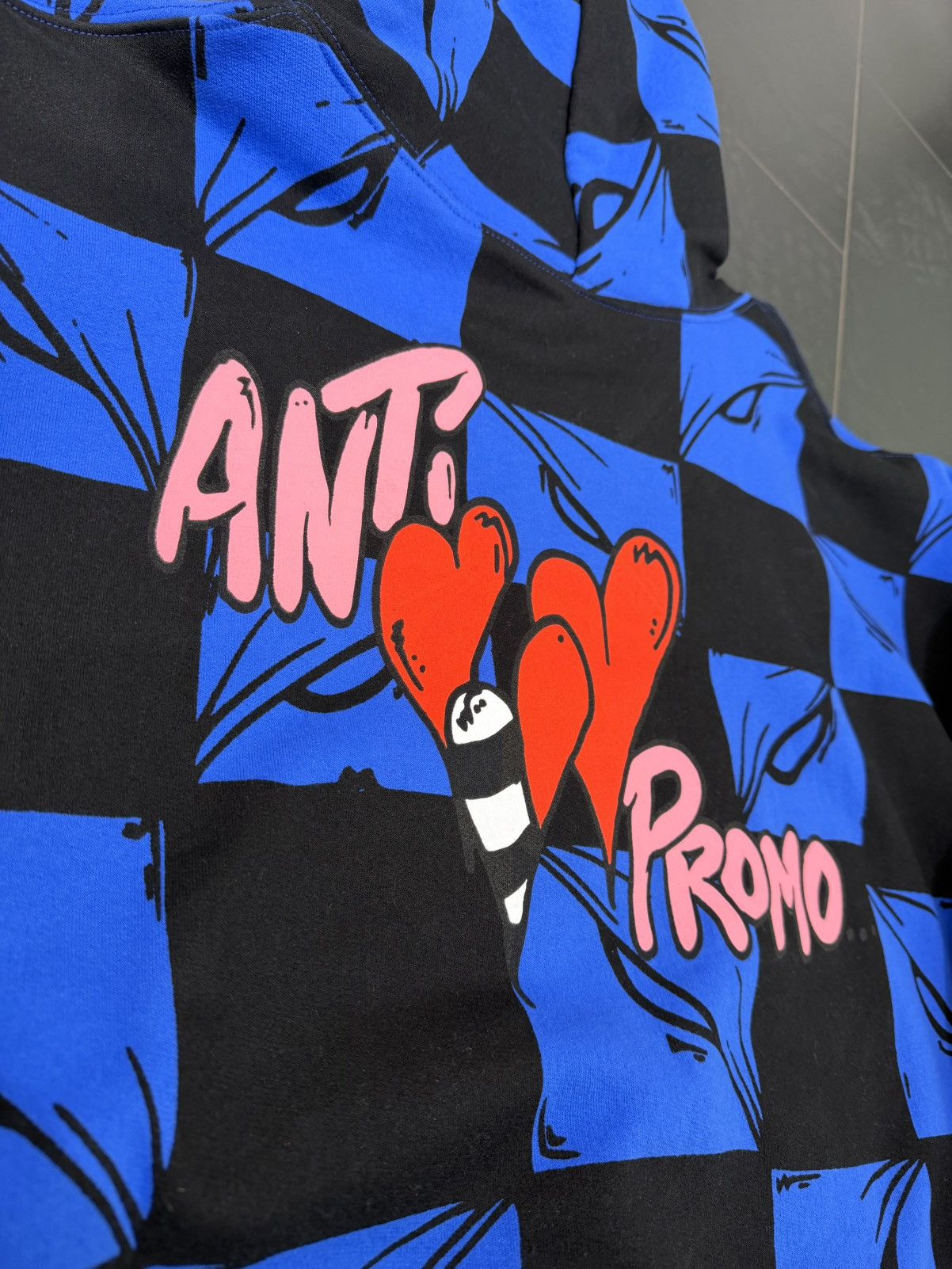 Matty Boy Matty boy Anti Promo 99 EYES Hoodies ‘Black/Blue’ Size US L / EU 52-54 / 3 - 5 Thumbnail