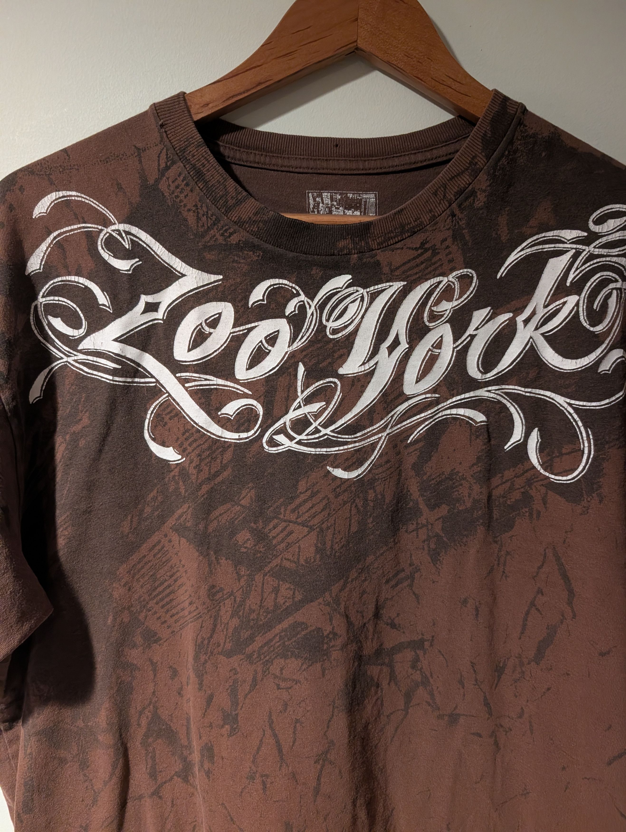 Zoo York Vintage Zoo York Skateboards All Over Print Graphic T-Shirt Size US XL / EU 56 / 4 - 2 Thumbnail