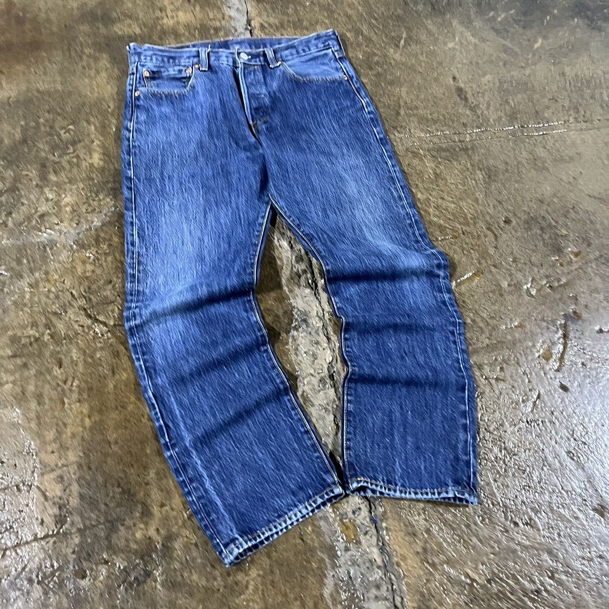 Levi's × Vintage Crazy Vintage Y2K Levi's 501 Button Fly Essential Jeans Size US 32 / EU 48 - 7 Thumbnail