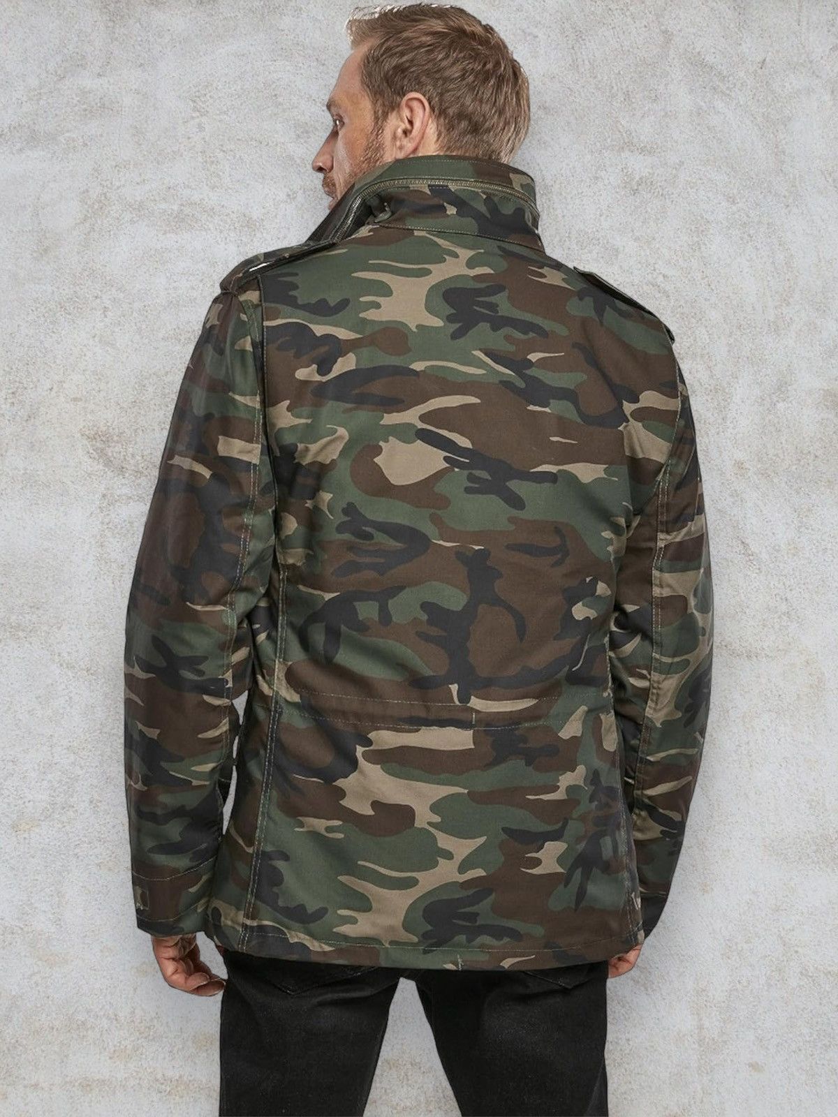 Japanese Brand × Vintage 🔥Vintage Real Crush Camo M-65 Woodland Field Jacket Size US M / EU 48-50 / 2 - 2 Thumbnail
