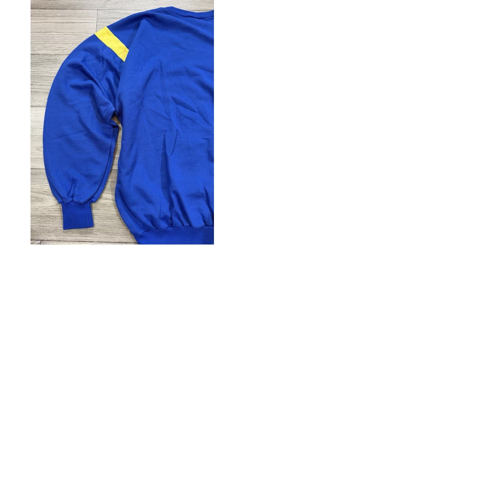 Vintage VINTAGE PEUGEOT Sweatshirt Crewneck Pullover Men XL Blue 1990s Size US XL / EU 56 / 4 - 11 Thumbnail