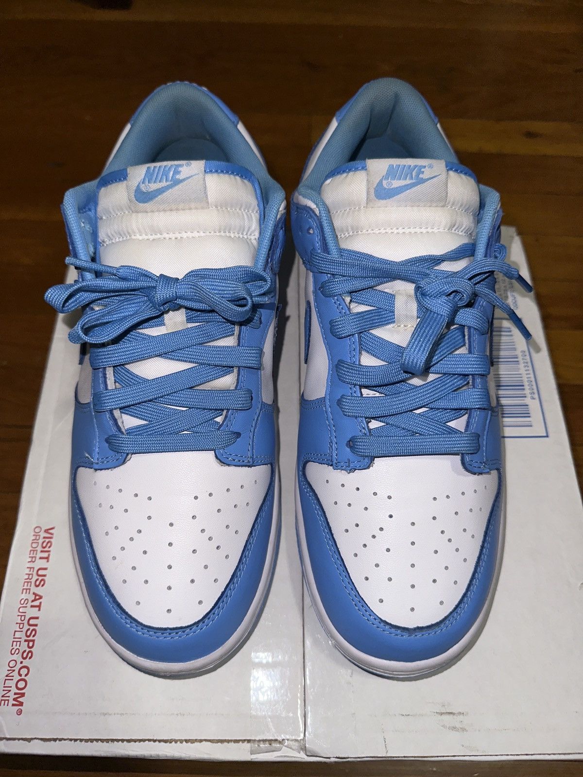 Nike Nike Dunk Low UNC (2021) Size US 10.5 / EU 43-44 - 3 Thumbnail