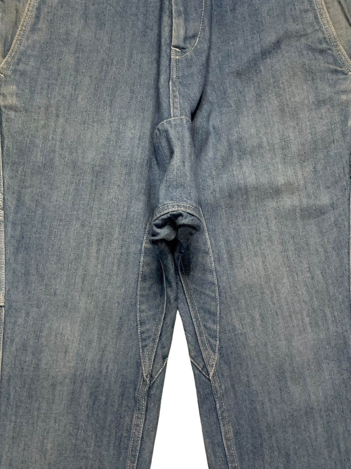 Japanese Brand × NANO universe SALES🔥Vintage Nano Universe Cinch Carpenter Jean Shorts Size US 34 / EU 50 - 5 Thumbnail