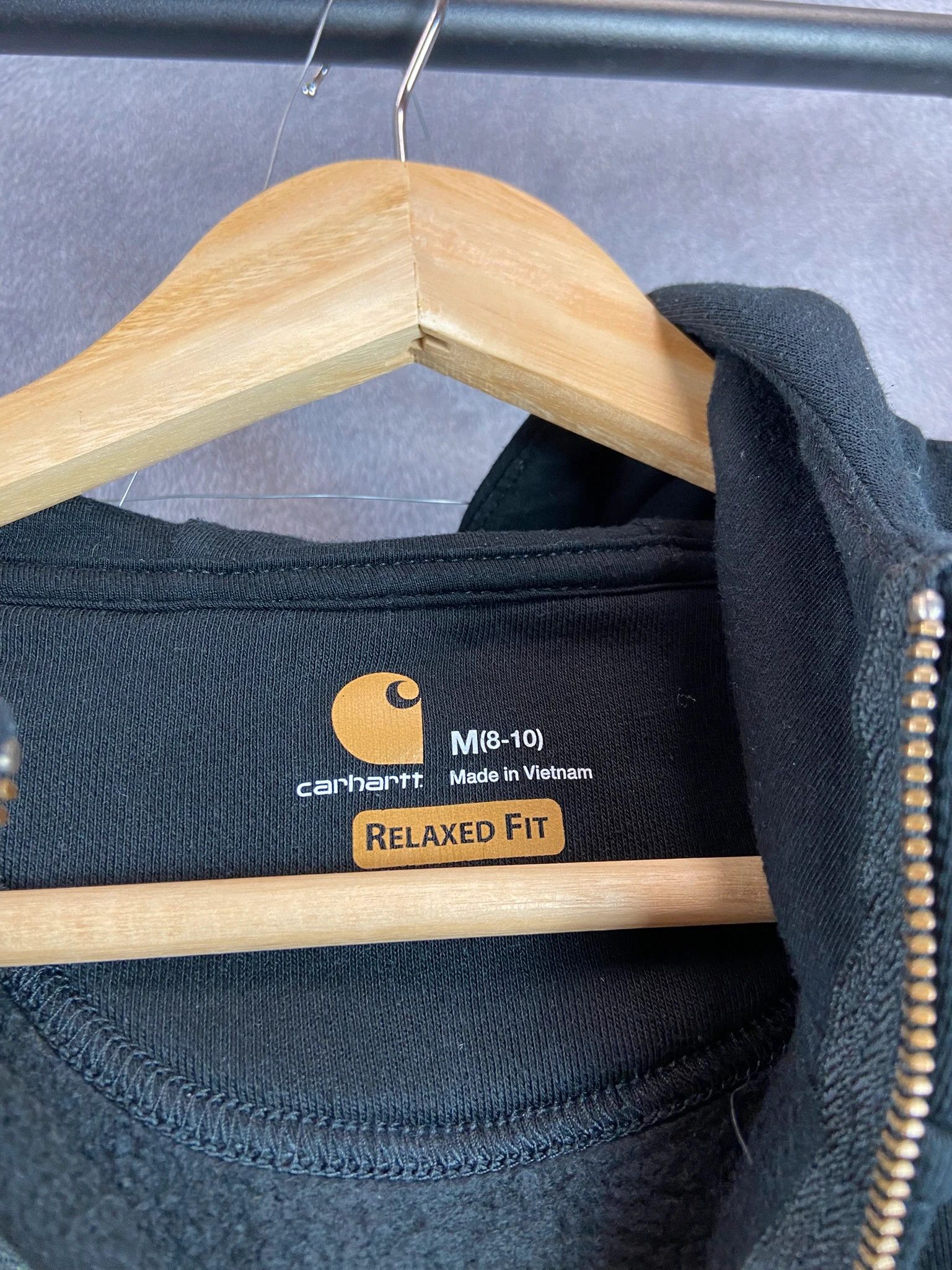 Carhartt Carhartt M Zip Hoodie Vintage Y2K Logo Grey Size US M / EU 48-50 / 2 - 4 Thumbnail