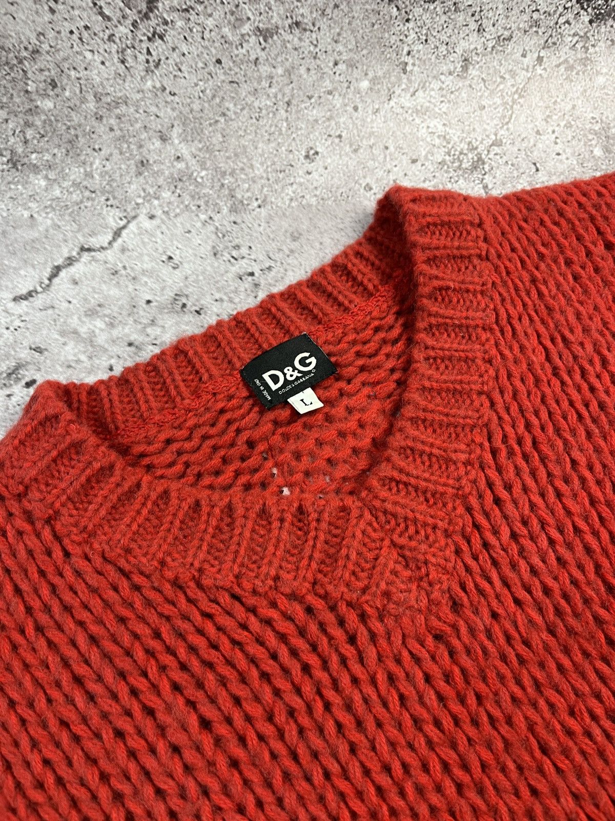 Dolce & Gabbana D&G Wool Sweater Size L / US 10 / IT 46 - 8 Thumbnail