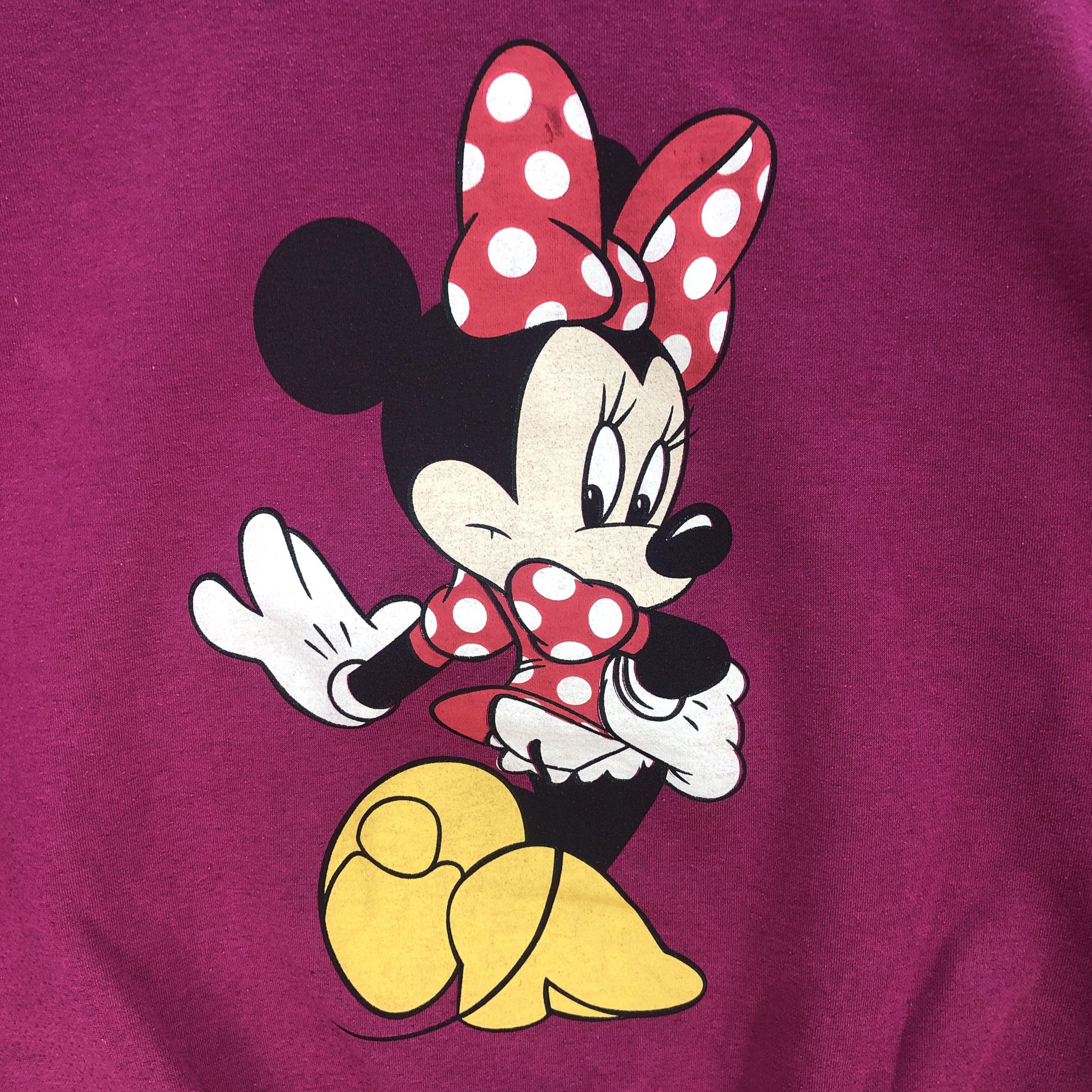 Cartoon Network × Disney × Vintage Vintage Minnie Mouse Sweater Disney Cartoon Sweatshirt Size US L / EU 52-54 / 3 - 3 Thumbnail