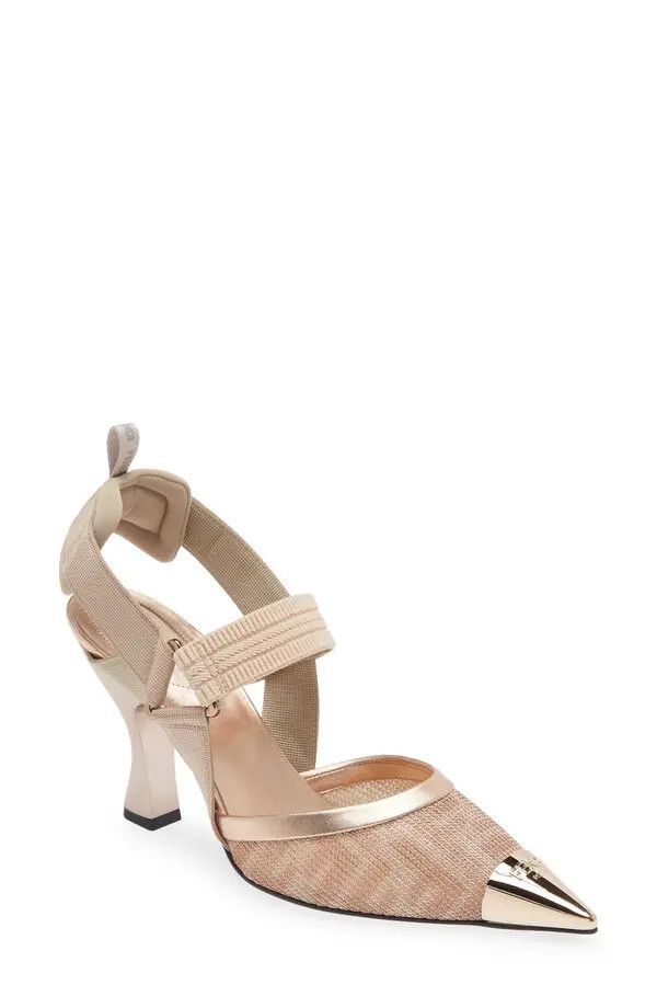 Fendi o1loc1c0824 Colibri in Golden Size US 9 / IT 39 - 1 Thumbnail