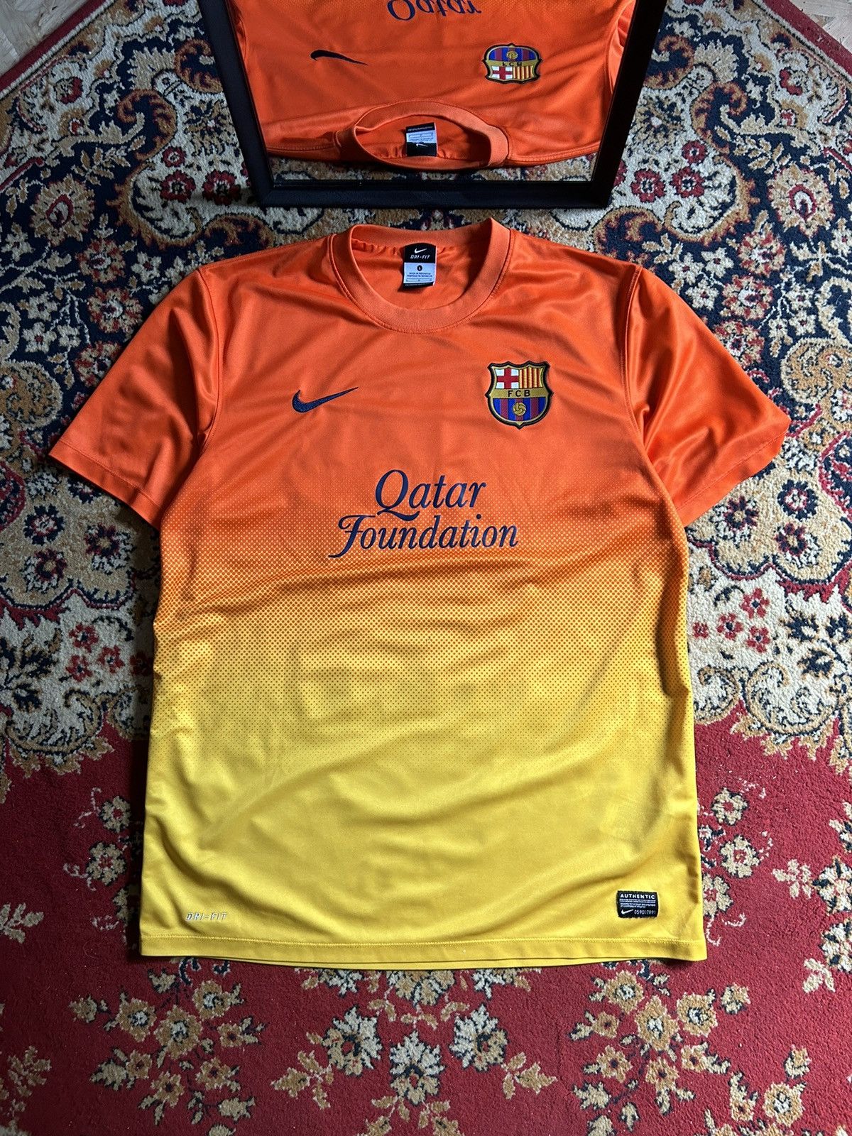Nike Barcelona Messi #10 Nike 2012/13 away jersey Size US L / EU 52-54 / 3 - 2 Thumbnail