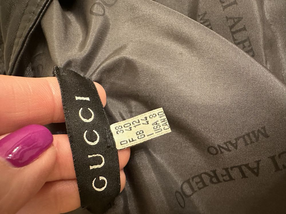 Gucci Gucci Vintage Leather Jacket Size S / US 4 / IT 40 - 8 Thumbnail