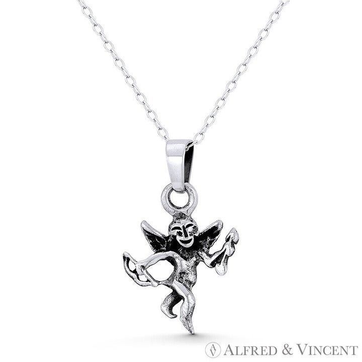 Other Cupid w/ Bow & Arrow Winged Angel Pendant Size ONE SIZE - 1 Preview