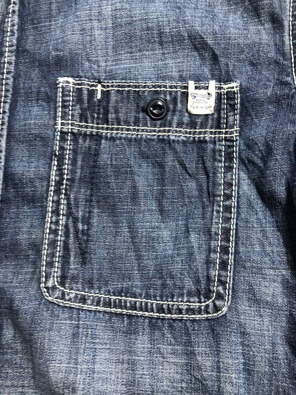Diesel Rare! Diesel Project Monogram Shirt Y2K Button Up 90s Size US L / EU 52-54 / 3 - 16 Thumbnail