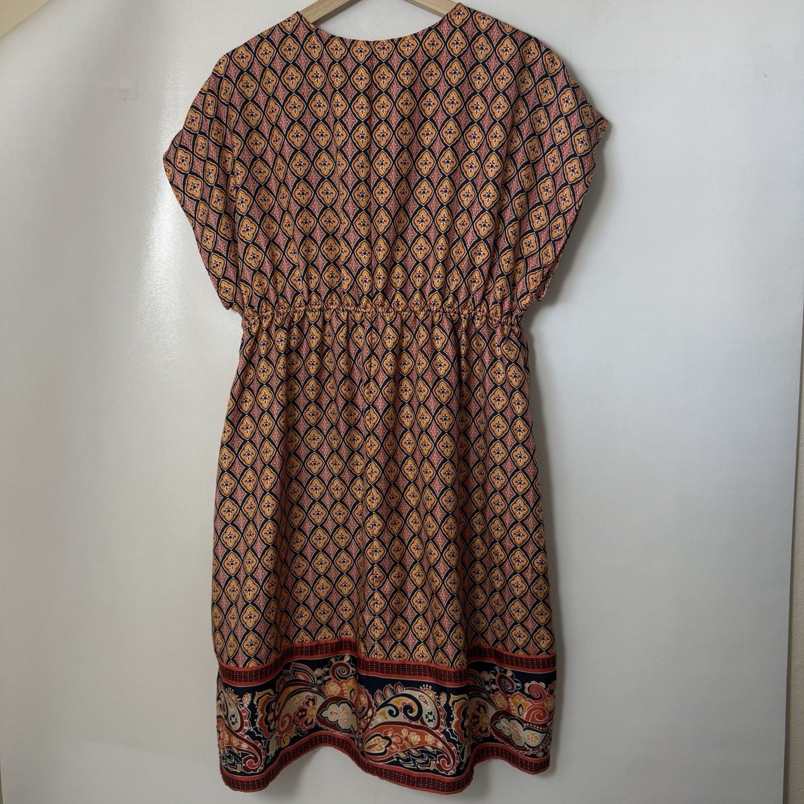 Banana Republic Banana Republic Silk Scarf Dress Boho Luxe Elegant Wear Size M / US 6-8 / IT 42-44 - 2 Thumbnail