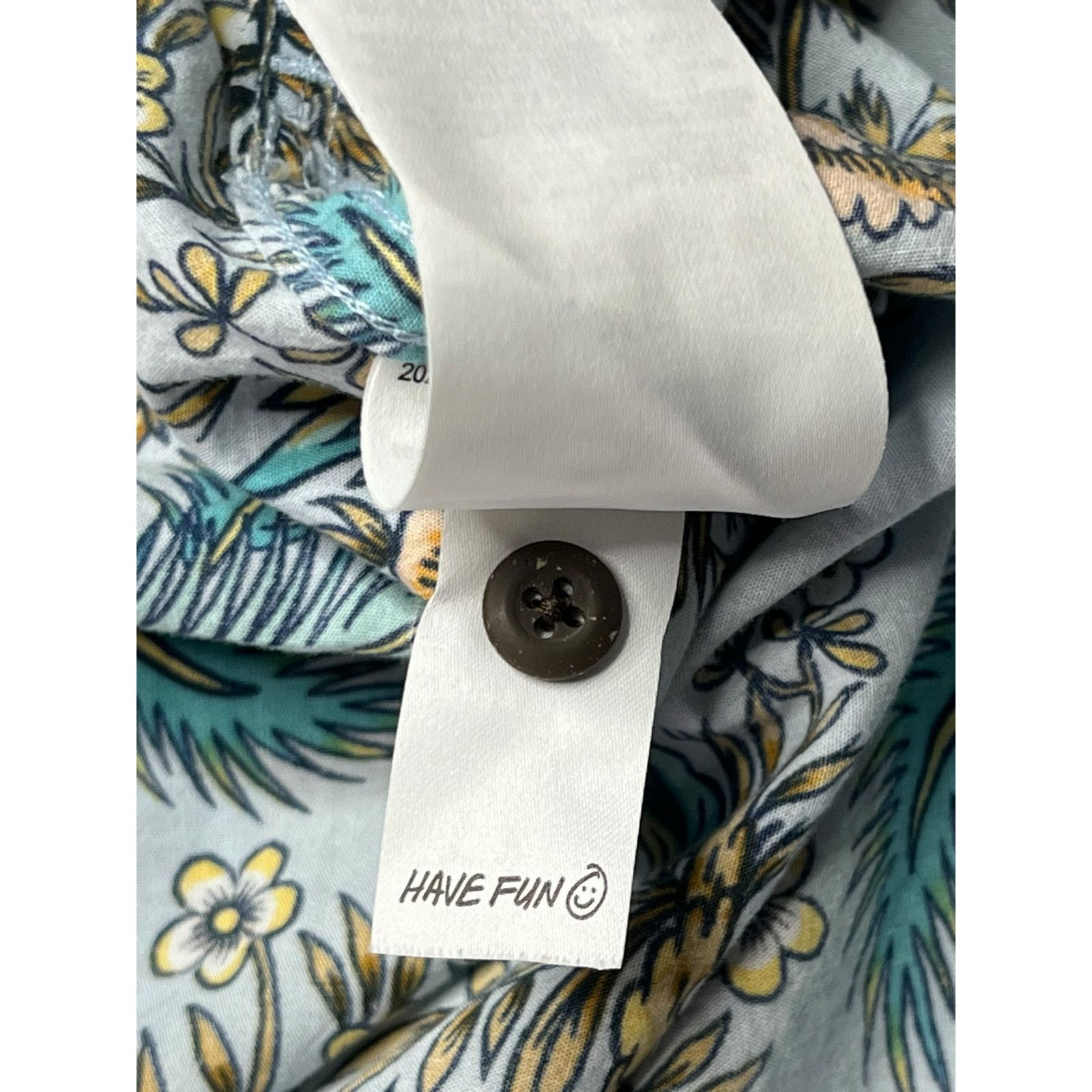 Hurley Hurley Hawaiian Shirt Large Palm Tree Floral Beach Button Up Size US L / EU 52-54 / 3 - 9 Thumbnail