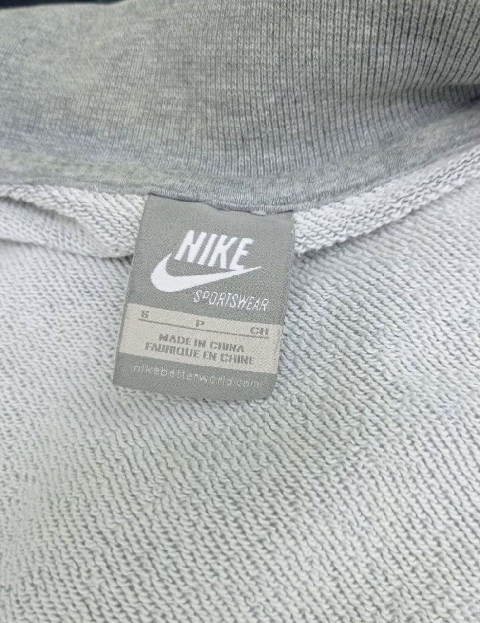 Nike Nike sweatshirt zip grey cotton S Size S / US 4 / IT 40 - 11 Thumbnail