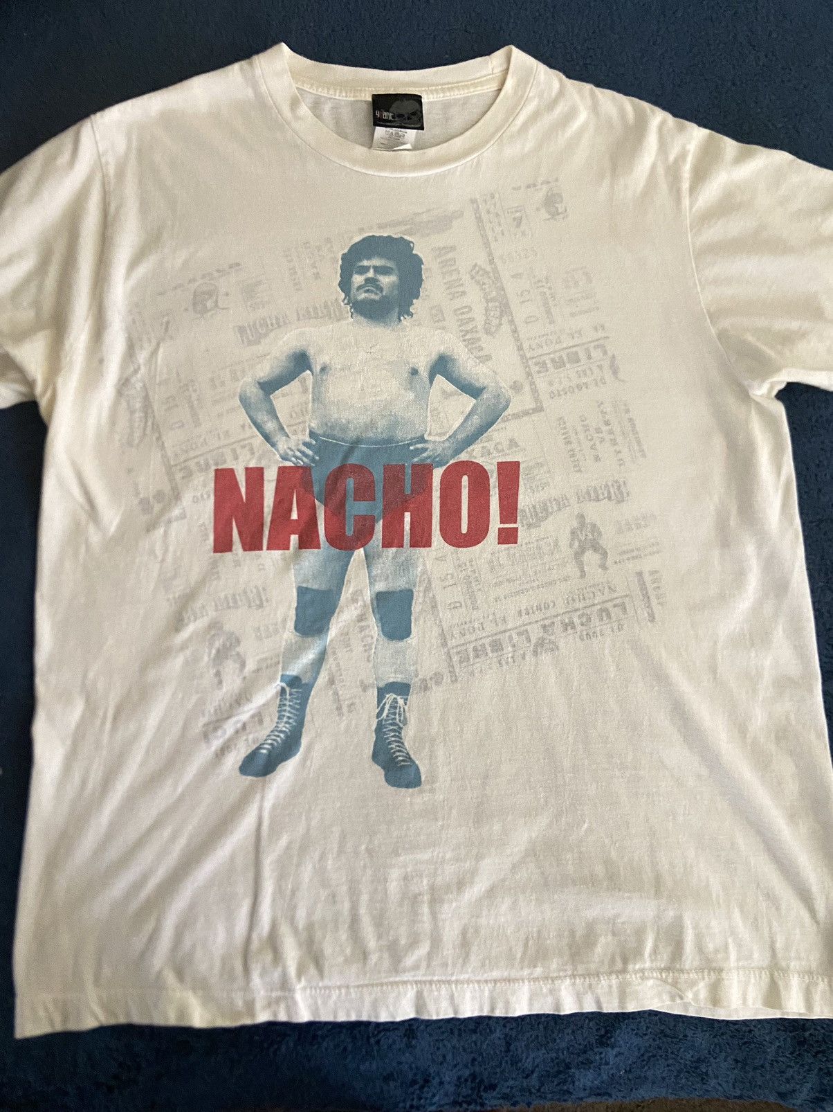 Vintage Vintage Y2K Nacho Libre Shirt Jack black size L Size US L / EU 52-54 / 3 - 1 Thumbnail