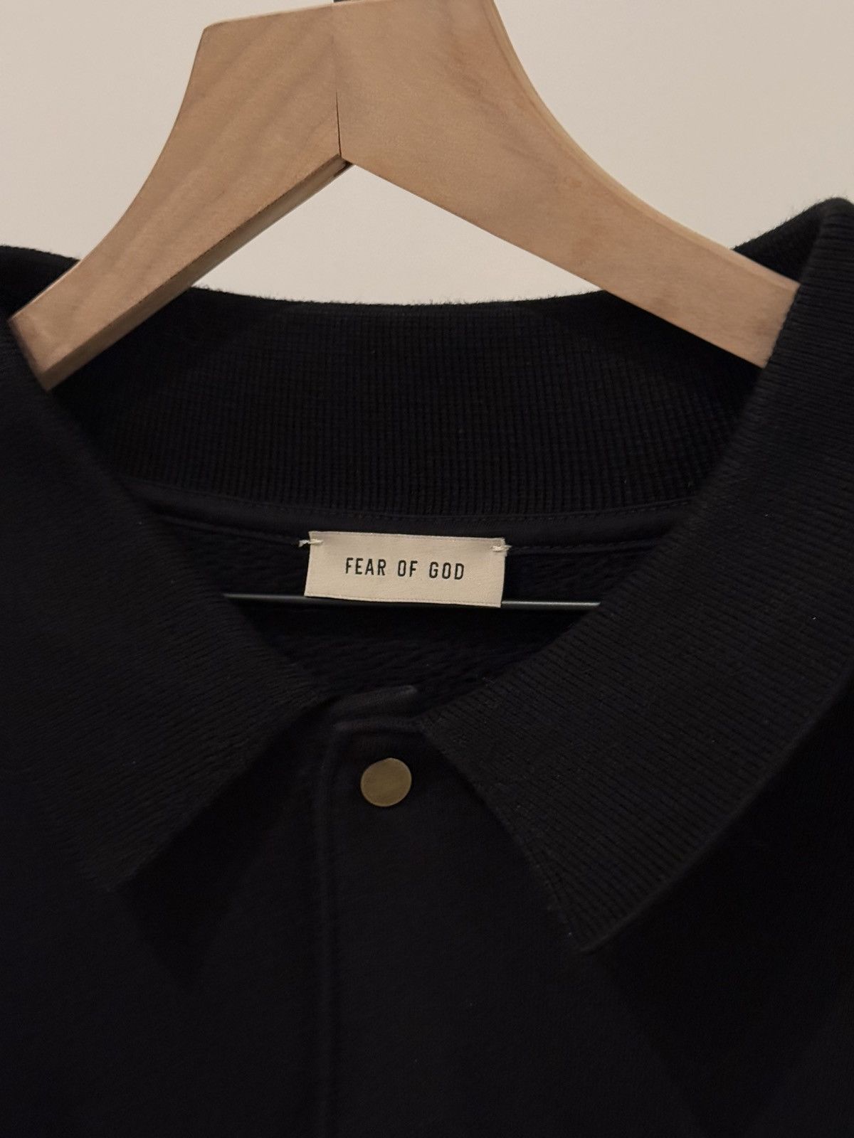 Fear of God Mainline Polo Sweatshirt Size US L / EU 52-54 / 3 - 3 Thumbnail