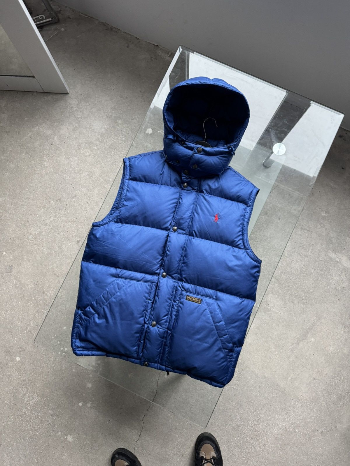 Polo Ralph Lauren Vintage Polo Ralph Lauren Blue Vest Size US S / EU 44-46 / 1 - 2 Thumbnail
