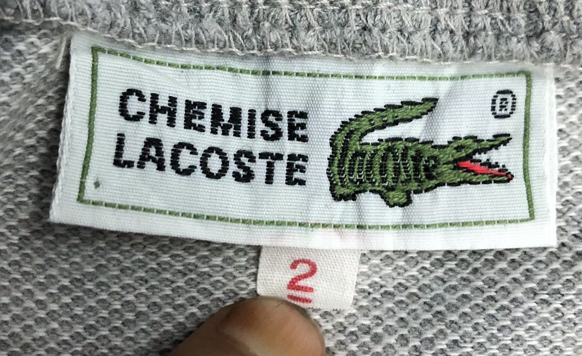Lacoste Vintage Chemise Lacoste Sweatshirt Size US M / EU 48-50 / 2 - 7 Thumbnail