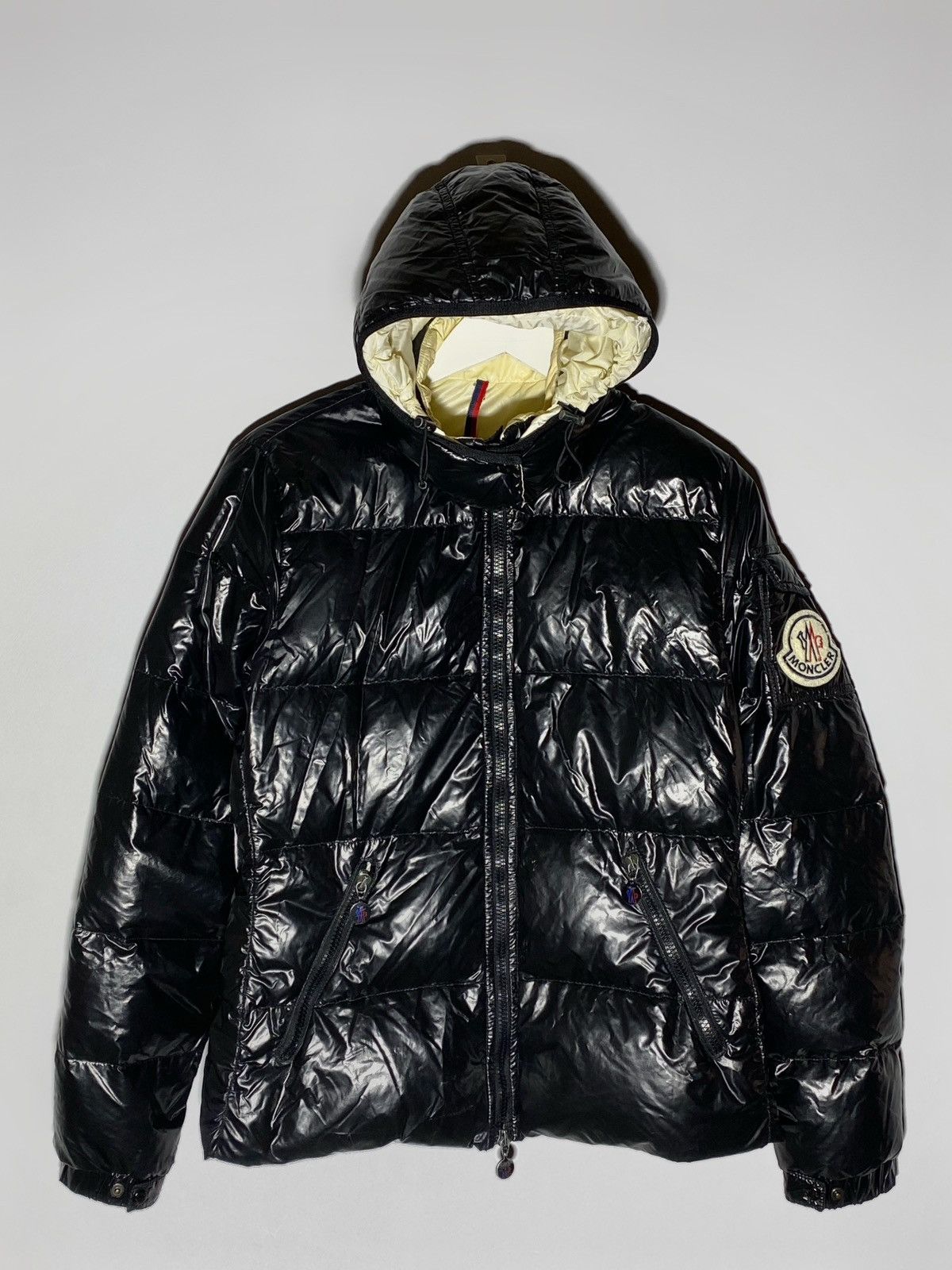 Moncler Moncler Badia Down Puffer Jacket Big Pocket Patch Logo Size L / US 10 / IT 46 - 1 Thumbnail