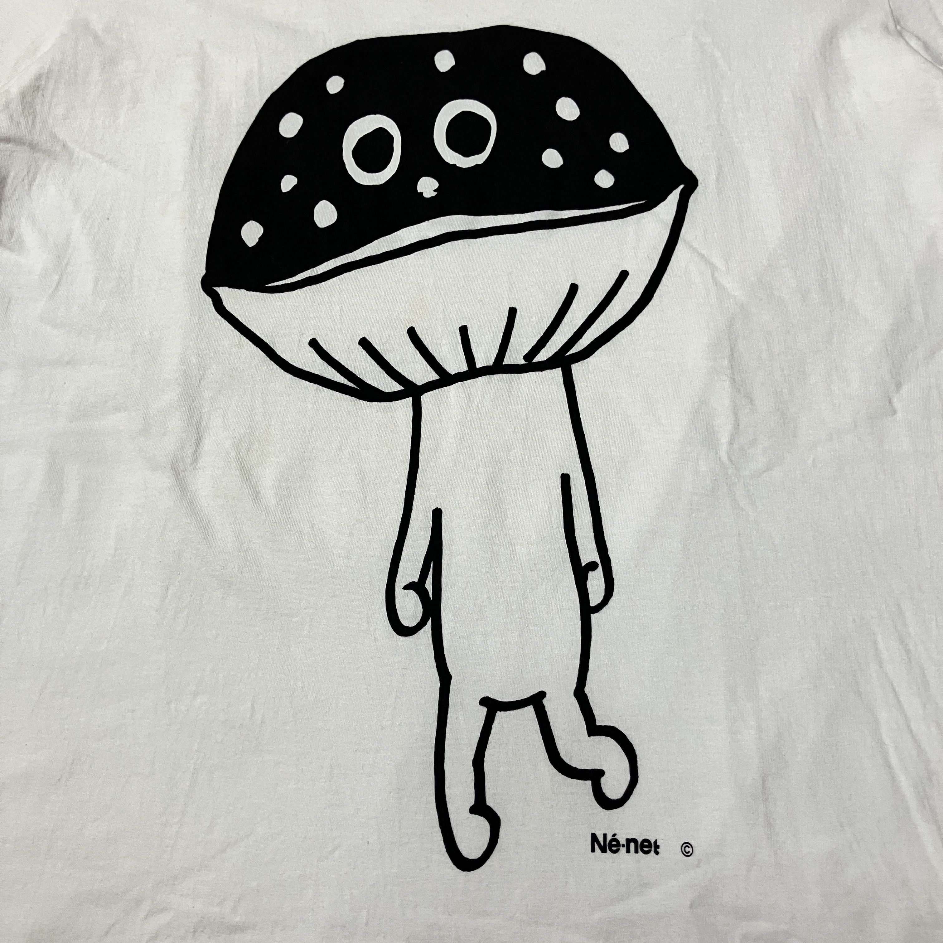 Ne-Net Ne-net by Kazuaki Takashima Whimsical Black Mushroom Shirt Size US S / EU 44-46 / 1 - 2 Thumbnail