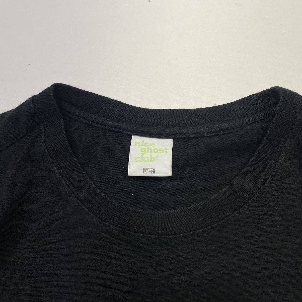 Japanese Brand Nice Ghost Club T-Shirt Oversized Size US L / EU 52-54 / 3 - 3 Thumbnail