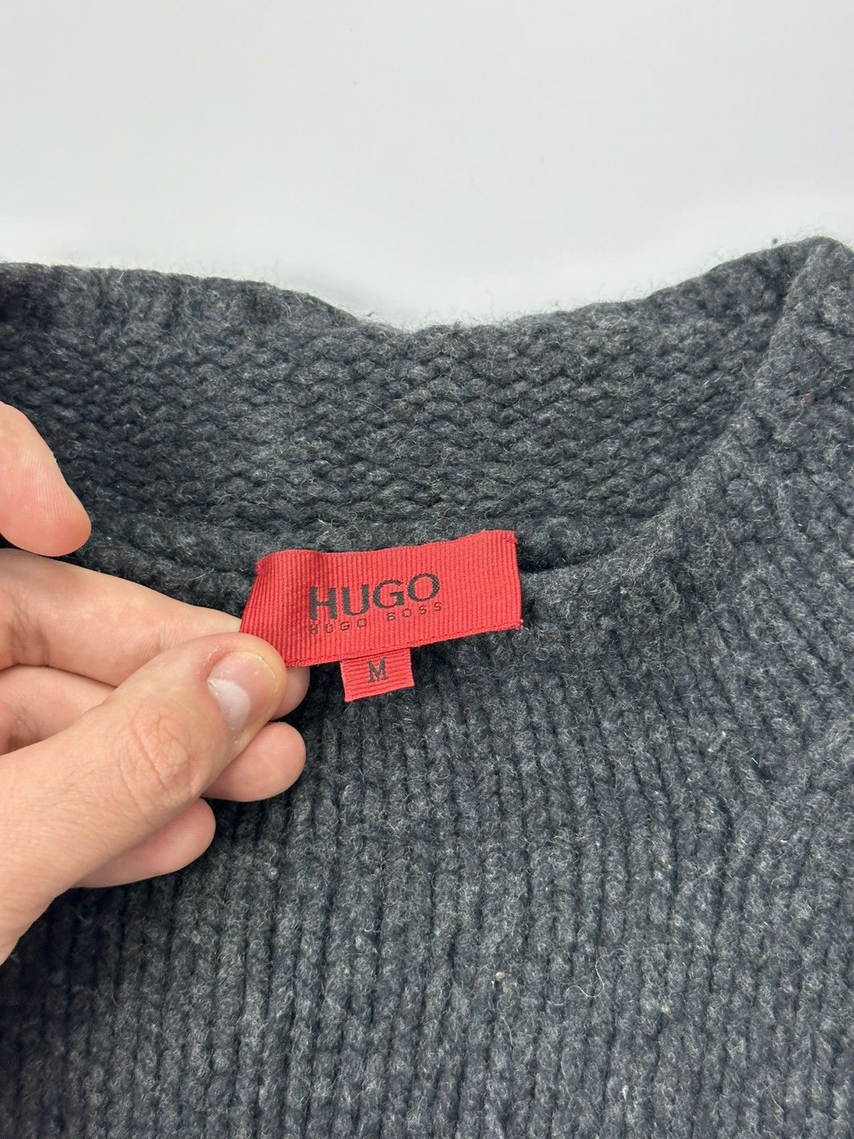 Hugo Boss Hugo Boss Wool Classic Vest Men's Gray Size US M / EU 48-50 / 2 - 7 Thumbnail
