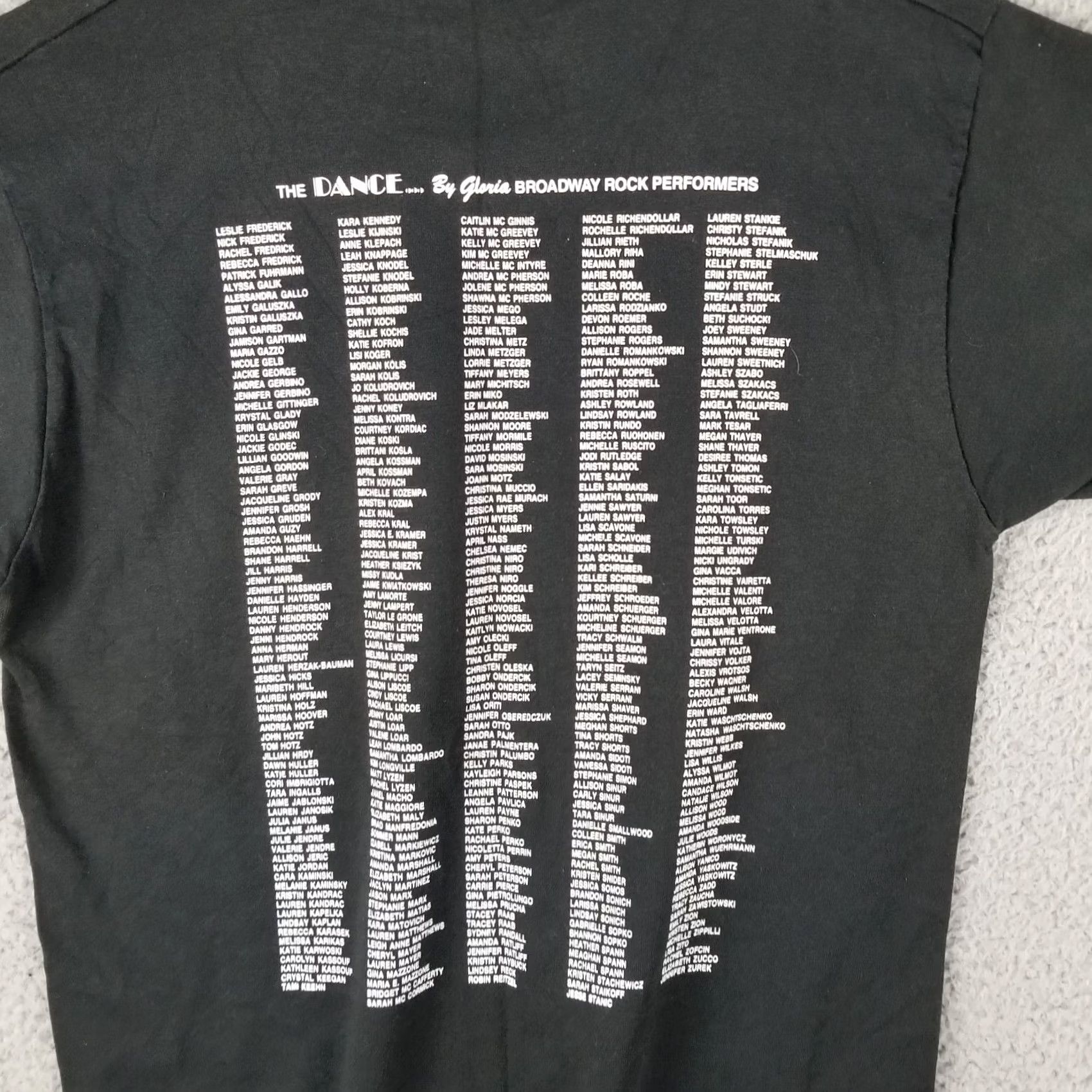 Vintage Vintage Broadway Shirt Men's Small Black Graphic Tee 1995 Rock Stitch Theatre Graphic Print T-Shirt Size US S / EU 44-46 / 1 - 3 Thumbnail