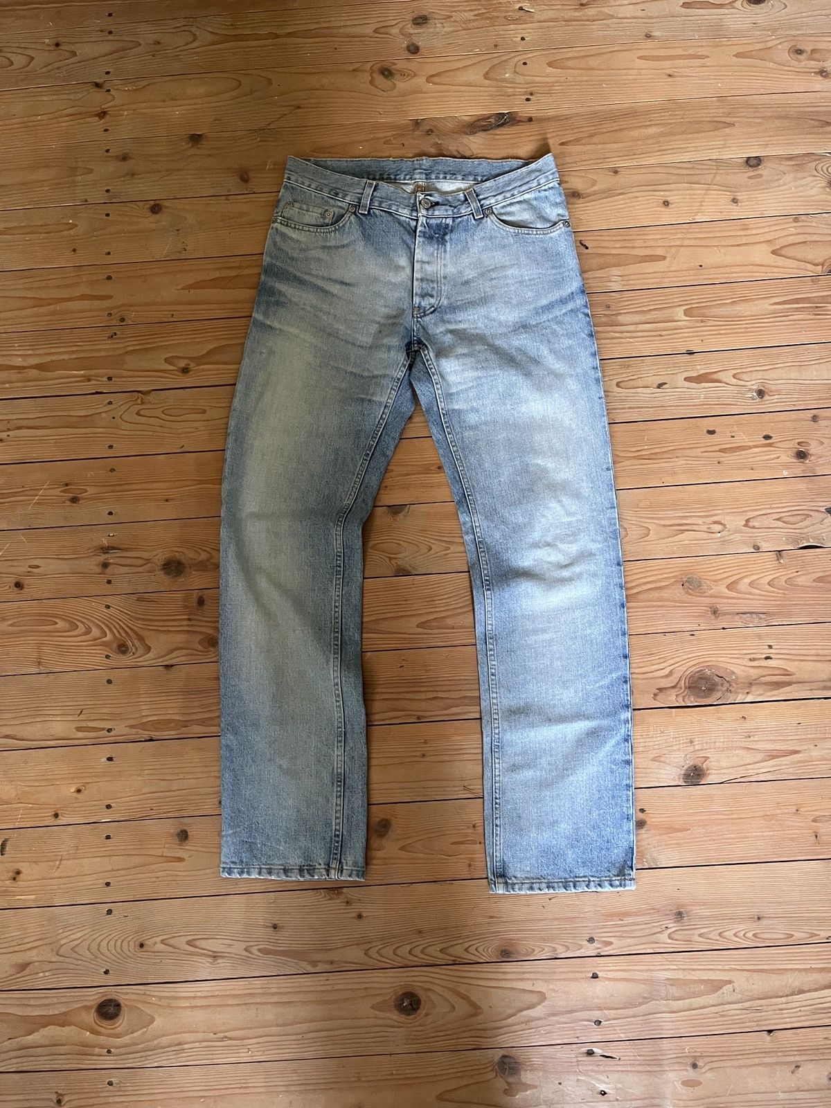 Helmut Lang 1998 Vintage sanded denim Size US 33 - 1 Thumbnail