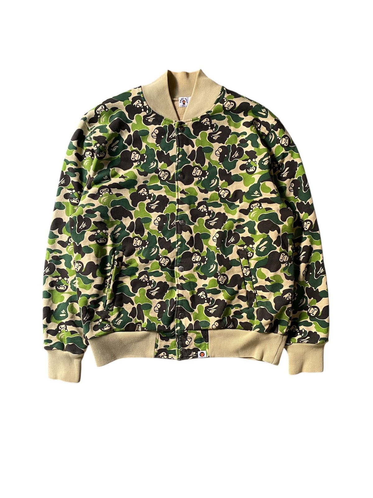 OG 2006 Bape Baby Milo ABC camo sweat varsity