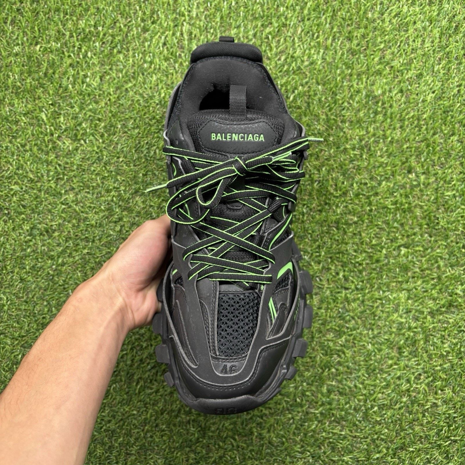 Balenciaga Balenciaga Track ' Black, Slime Green ' | GREAT CONDITION! Size US 13 / EU 46 - 14 Thumbnail