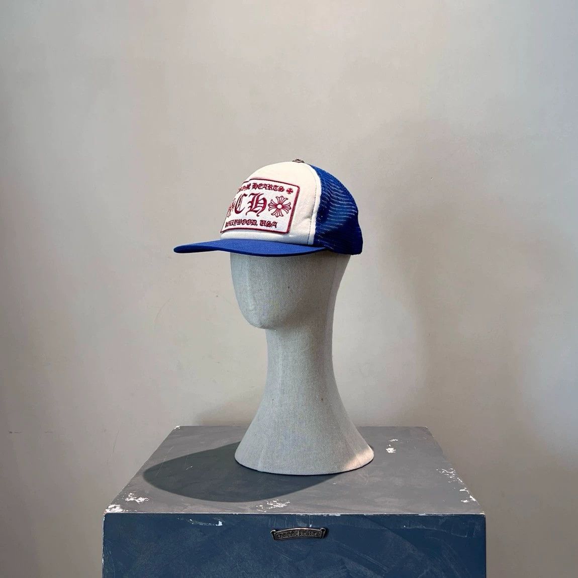 Chrome Hearts Chrome Hearts Limited Edition White and Blue Baseball Cap Size ONE SIZE - 1 Thumbnail