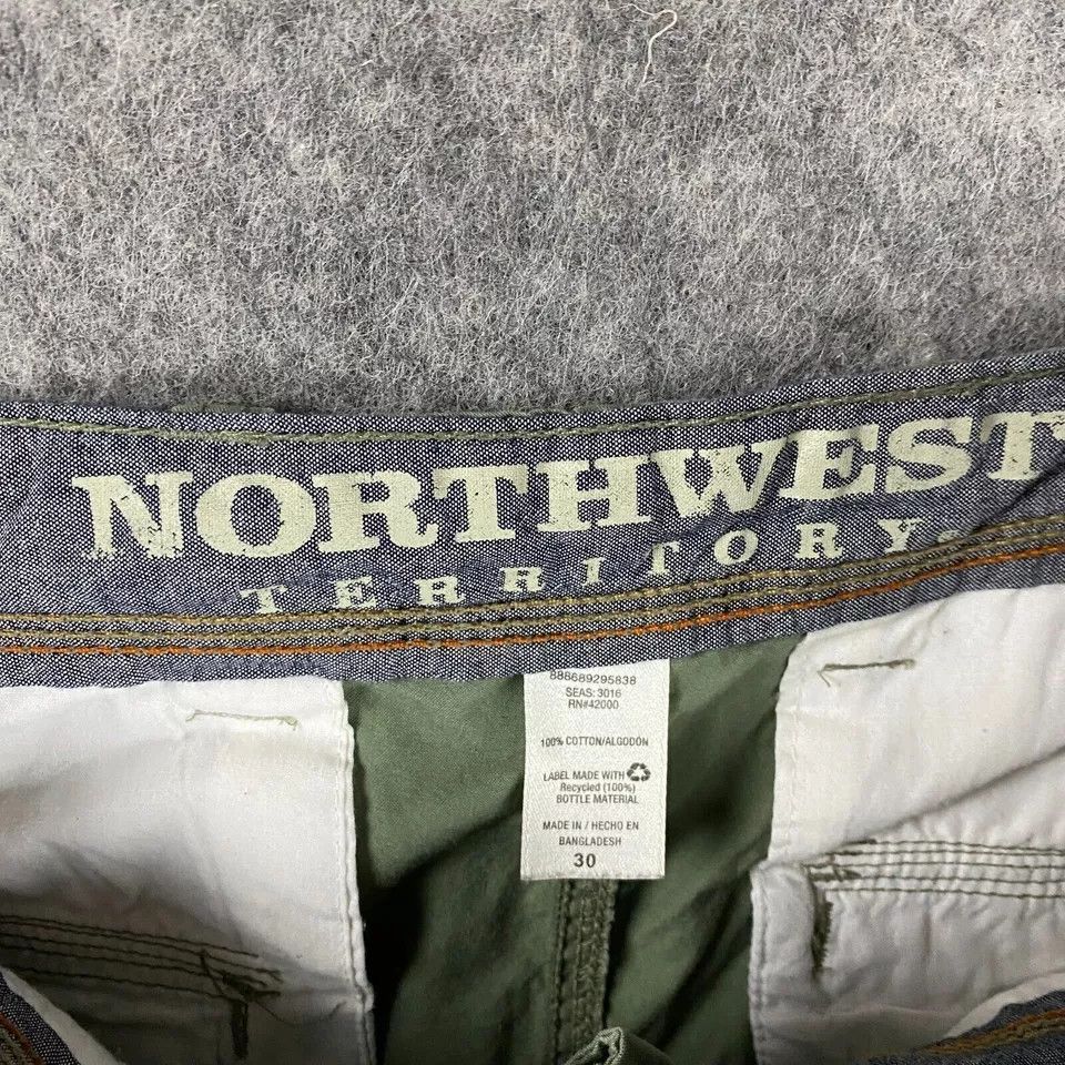 Northwest Territory Northwest Territory Chino Shorts Size 30 Men's Green Cotton Size US 30 / EU 46 - 7 Thumbnail