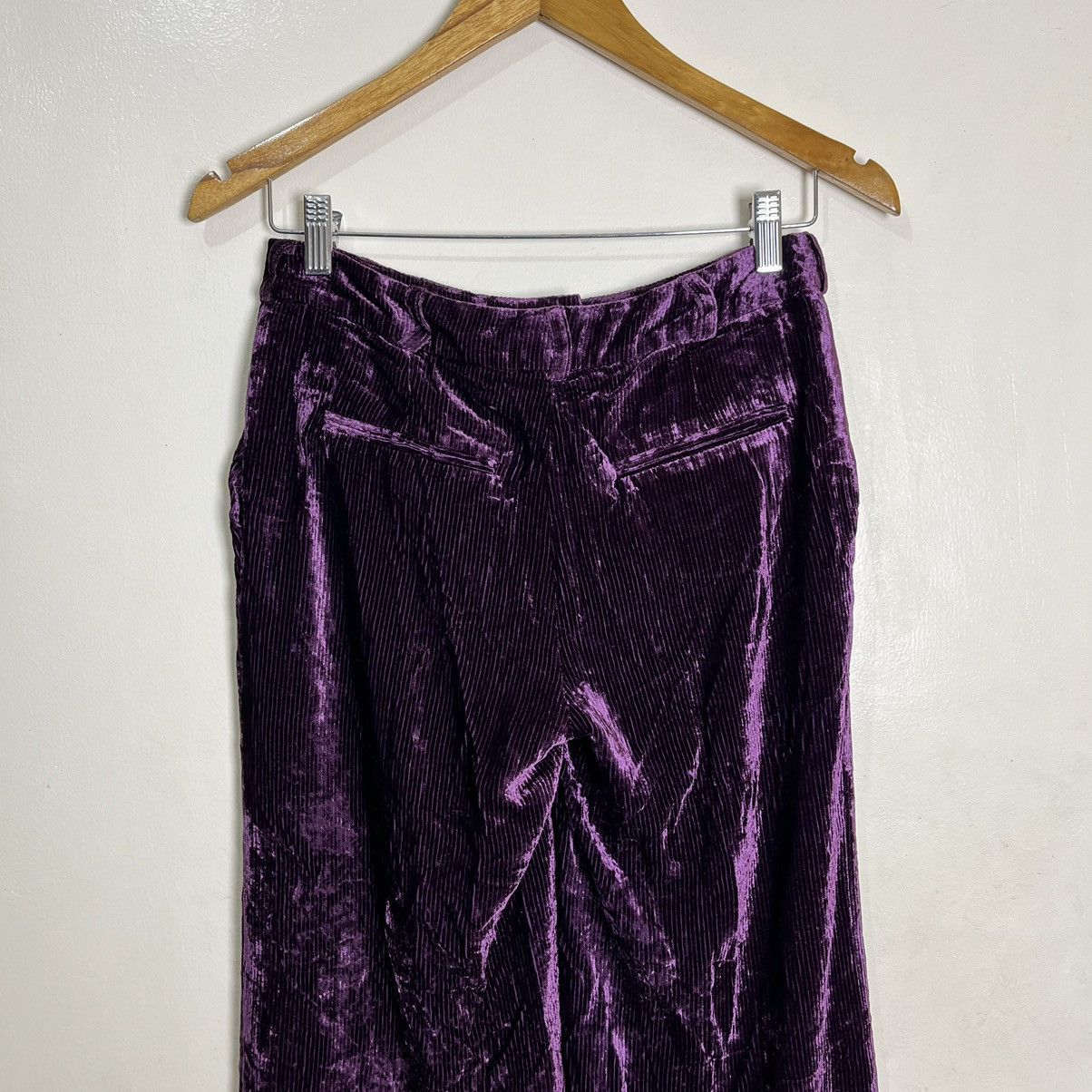 Dior Christian Dior by John Galliano F/W 2002 Velvet Wide Pants Size 25" / US 0 / IT 36 - 11 Thumbnail