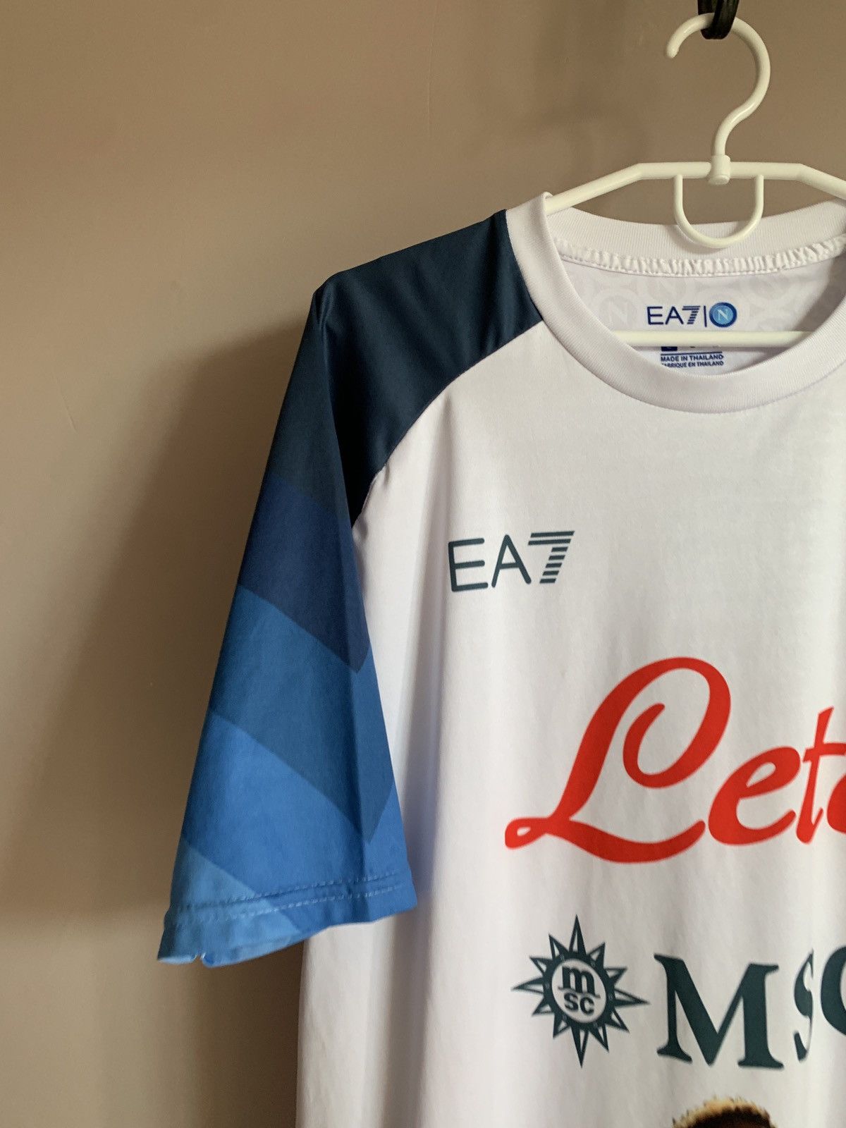 Other Napoli Home Football Shirt Soccer Jersey OSIMHEM #9 Size US L / EU 52-54 / 3 - 3 Thumbnail