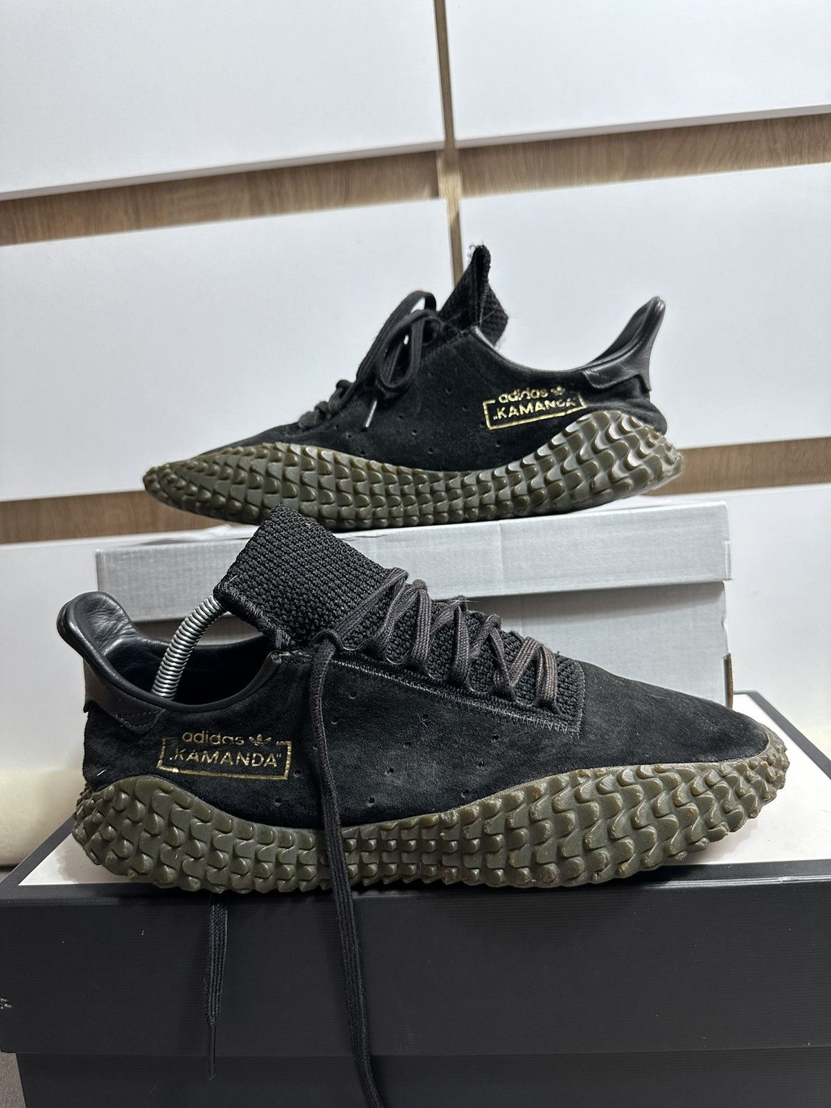 Adidas Mens Sneakers Adidas Kamanda 2018s Size US 9 / EU 42 - 1 Thumbnail