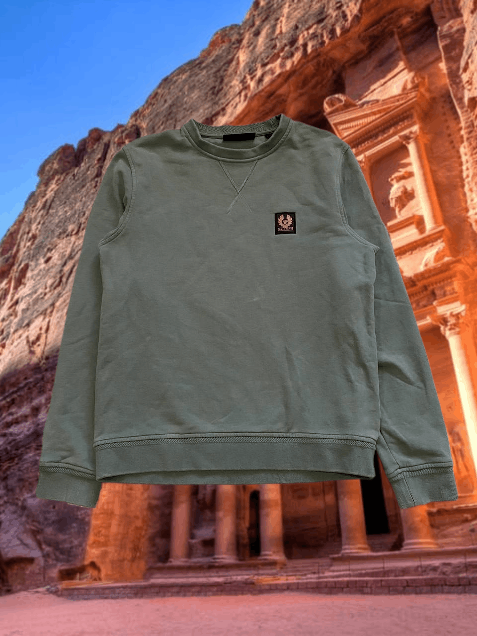 Belstaff Vintage crazy Y2K Sweatshirts logo Belstaff streetwear Size US S / EU 44-46 / 1 - 1 Thumbnail