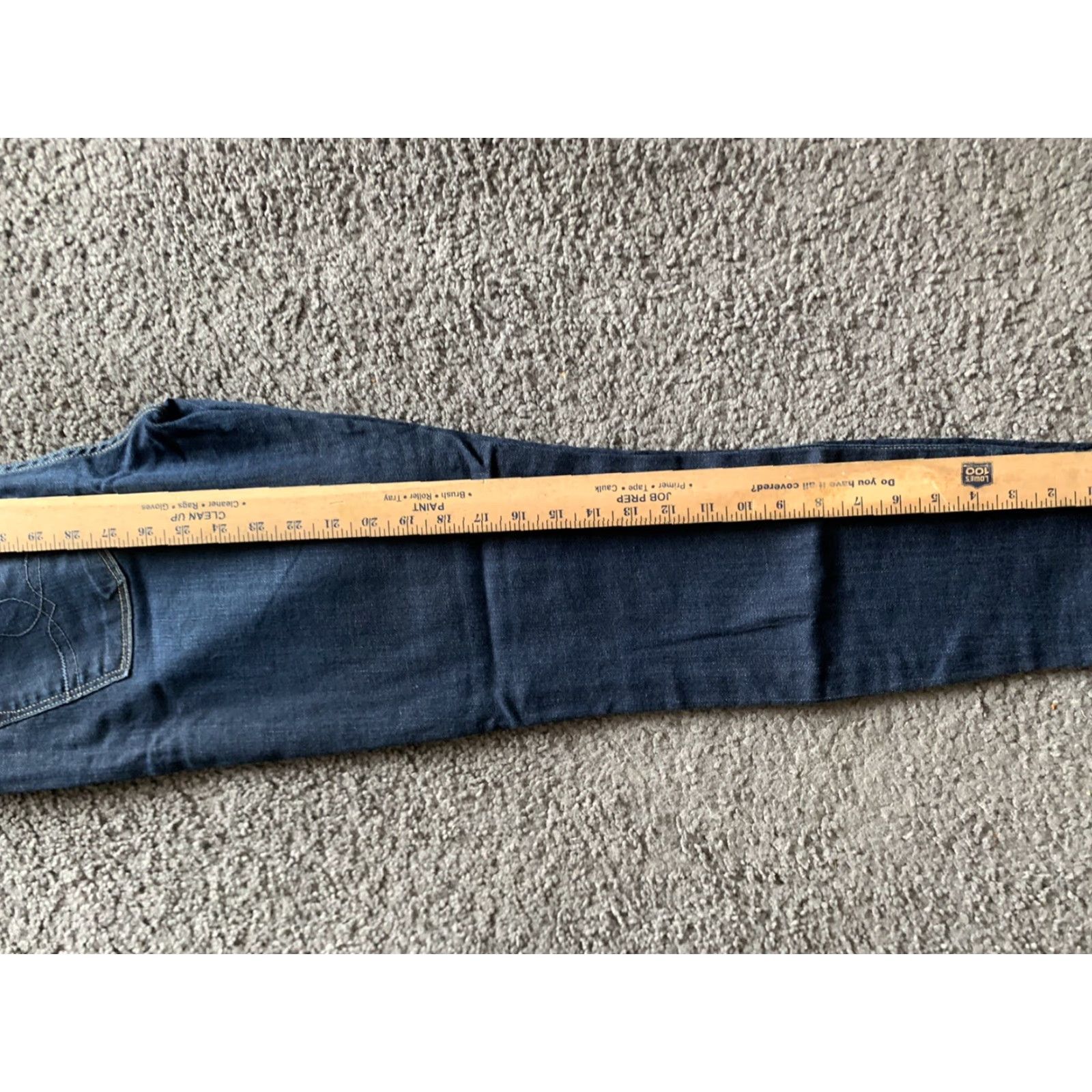 Lucky Brand Lucky Brand Sofia Capri Jean's Women's 4x27 Dark Blue Nice EUC Size 27" / US 4 / IT 40 - 8 Thumbnail