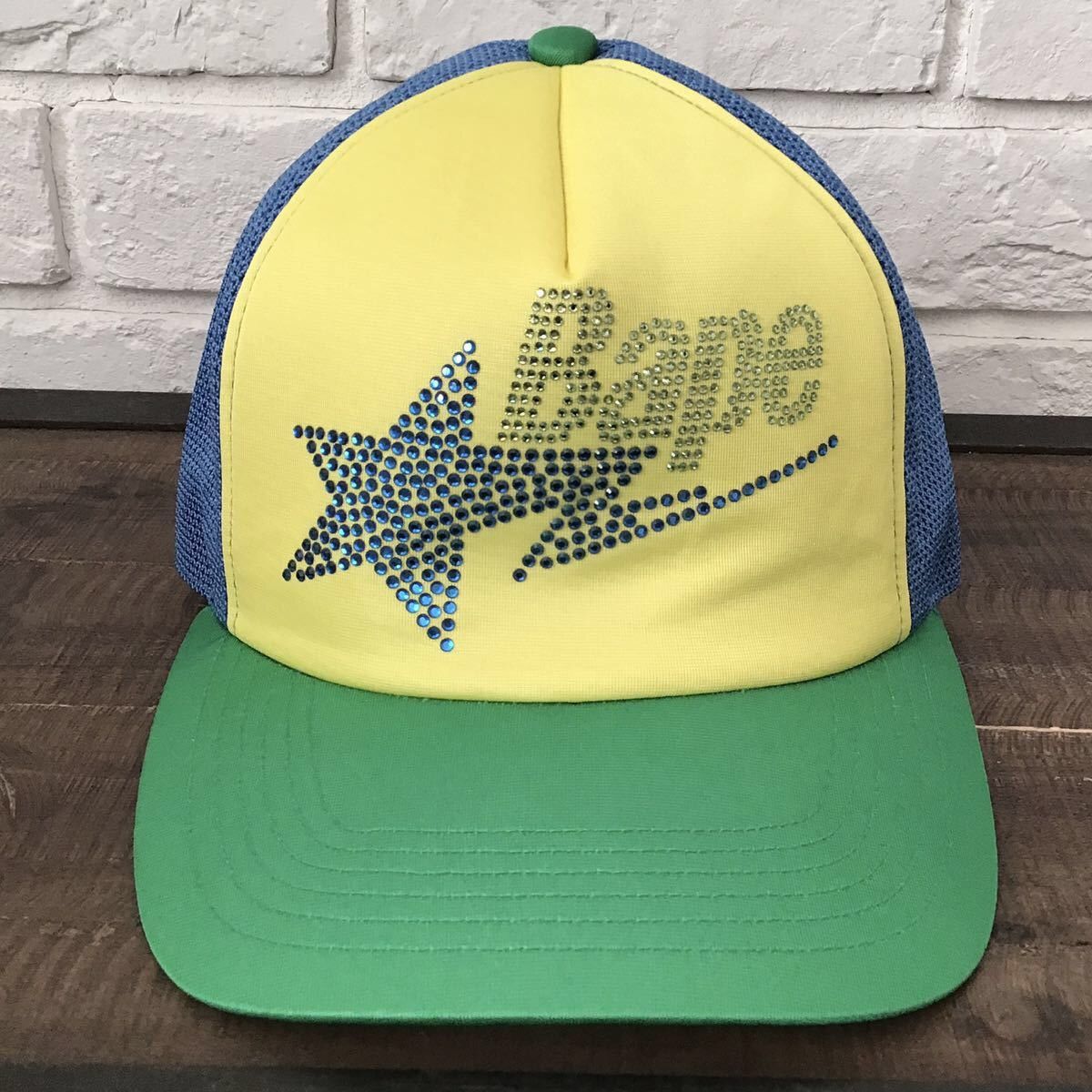 Bape × Nigo × Swarovski Swarovski BAPE STA logo tracker hat cap a bathing ape NIGO Size ONE SIZE - 1 Thumbnail